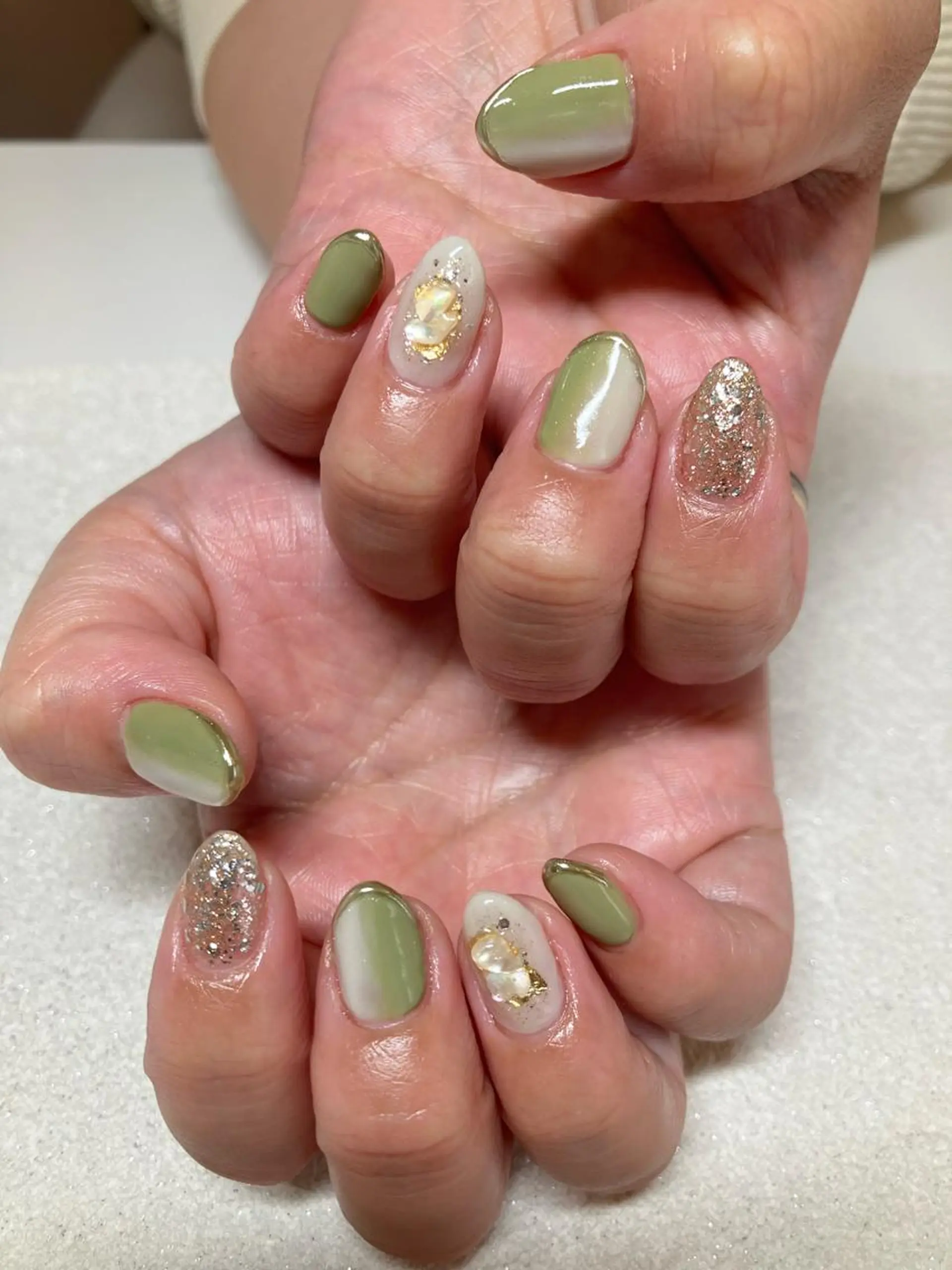 ネイル ニュアンスネイル m'sNail 福岡西区 ネイルのネイルデザイン