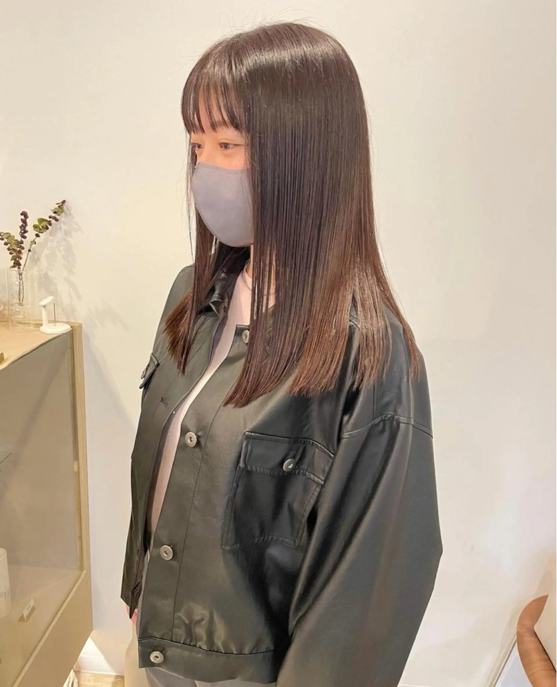 ロング Musee plume所属・荻野七菜子 ボブのヘアスタイル