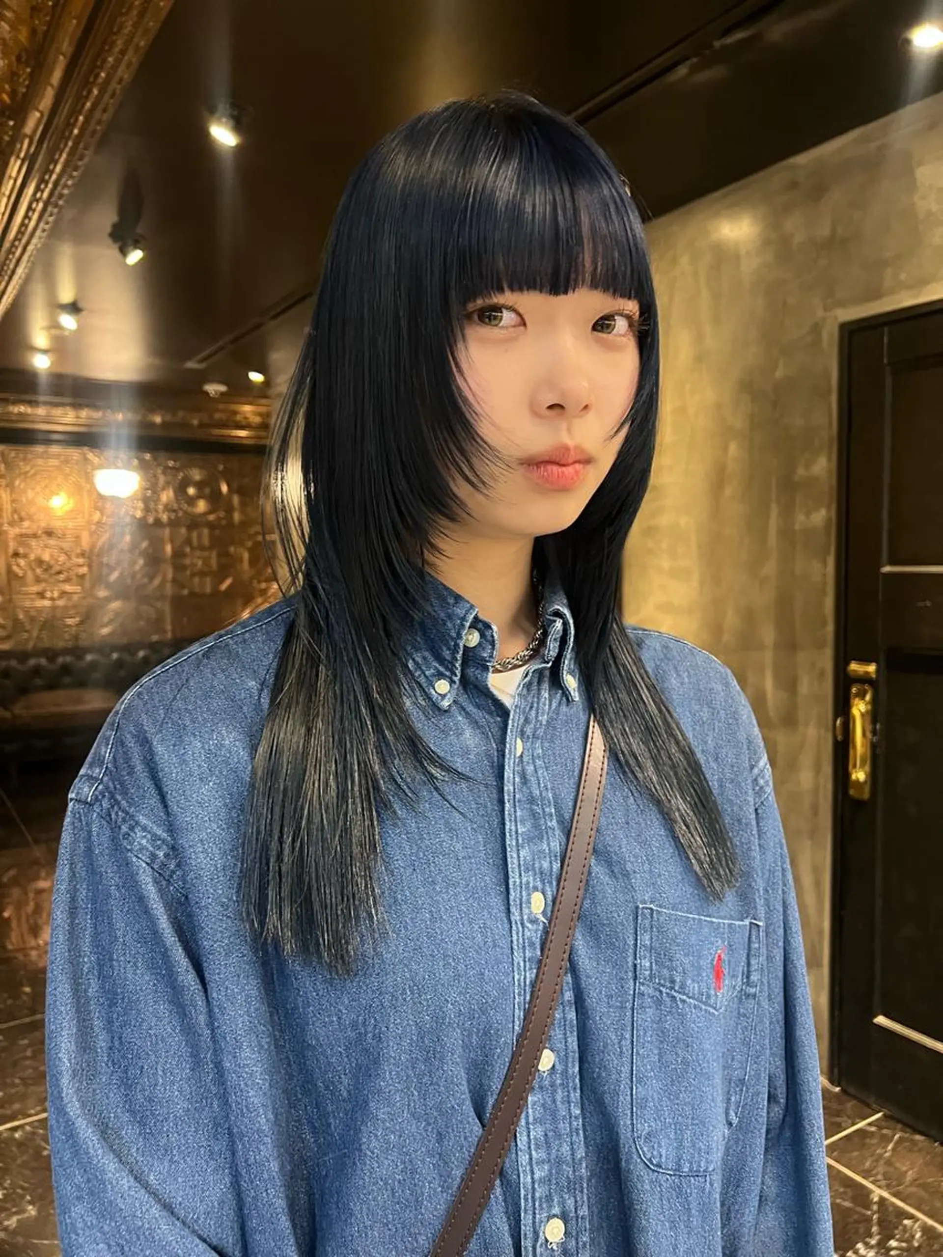 ロング カラー haco＋所属・圧倒的デザイン力 店長🎨RENAのヘアスタイル