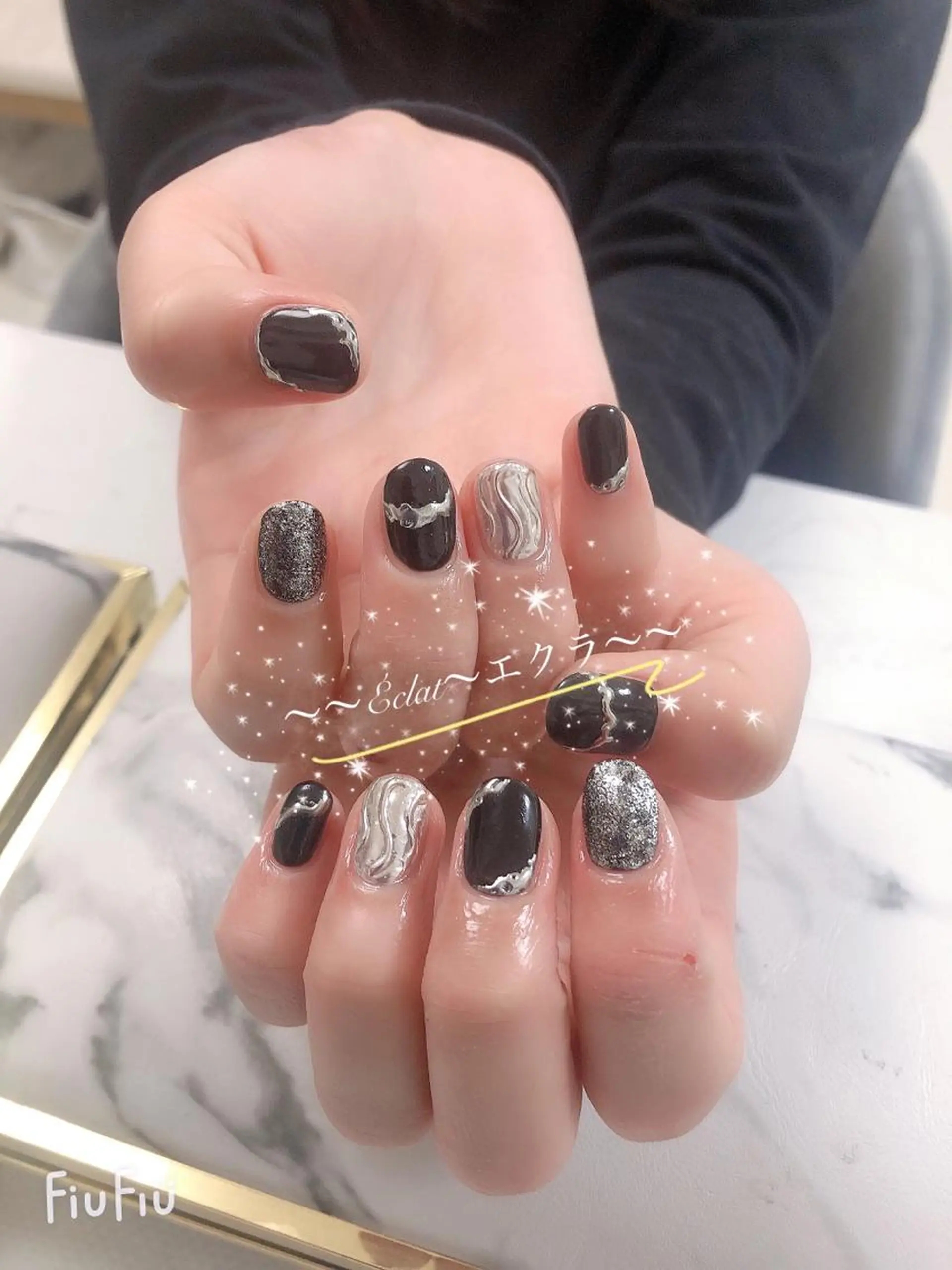 ネイル ハンドネイル ハンドケア ネイルサロンエクラ 🫧Shizukaのネイルデザイン