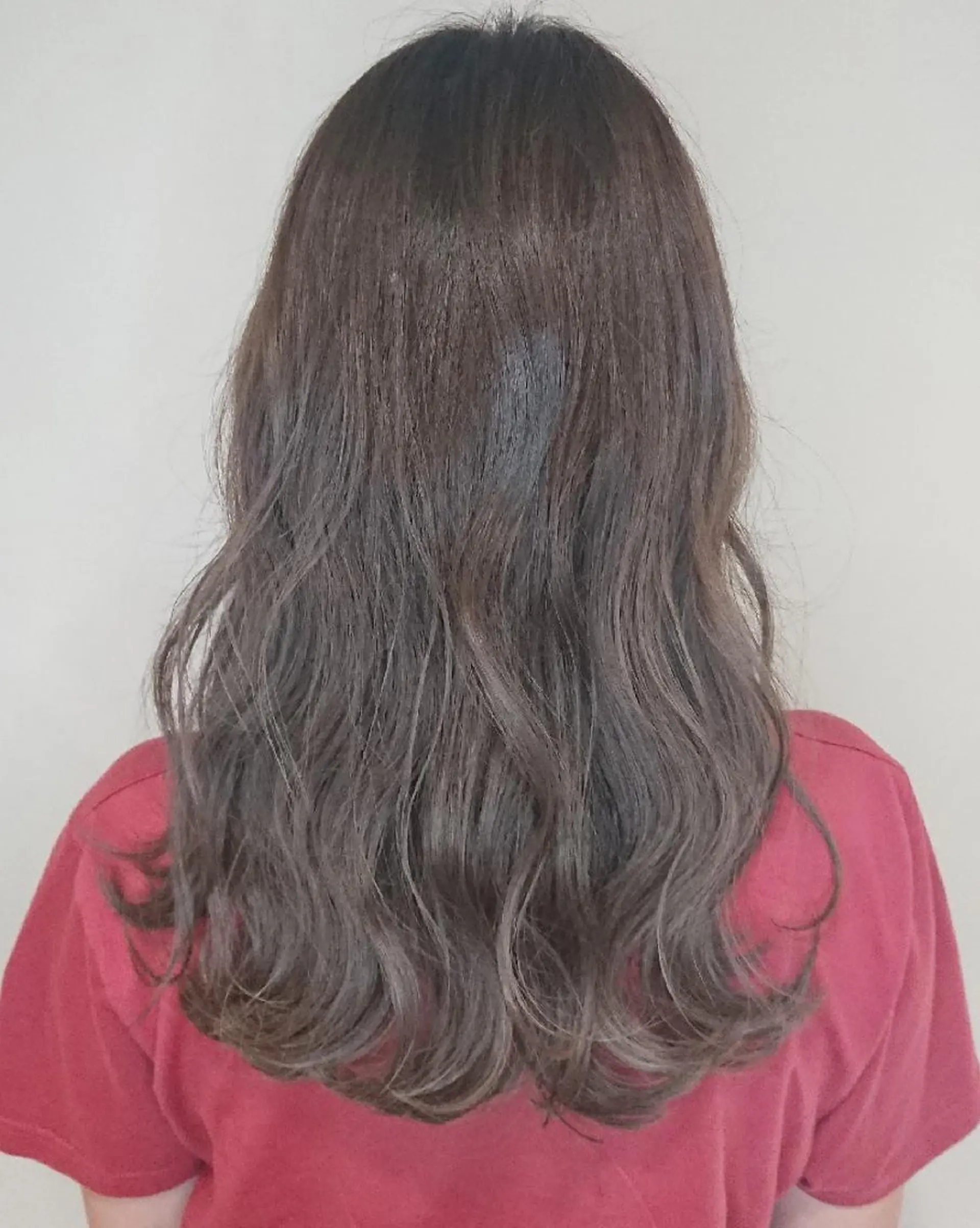 ロング カラー イルミナカラー ✨ブリーチなし透明感 カラー✨ゆりかのヘアスタイル