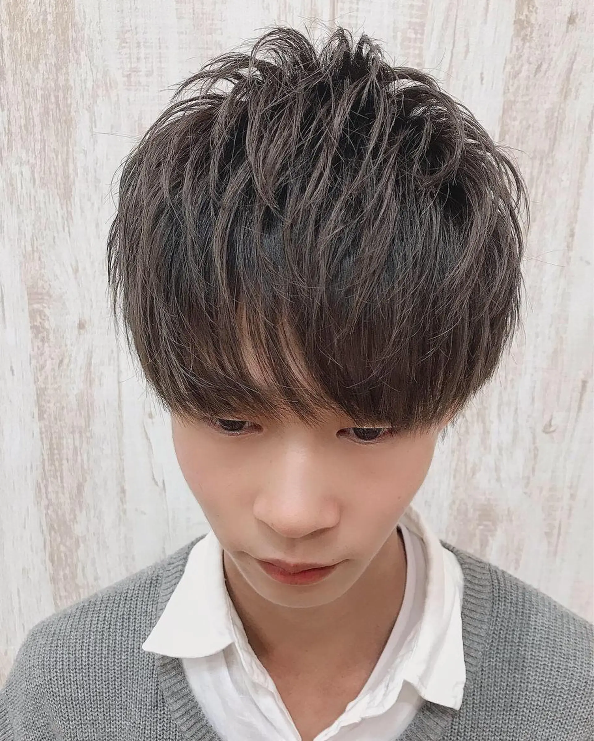 メンズ ファミールヘア所属・メンズパーマ波巻き 🌳大森悠登🌳のヘアスタイル