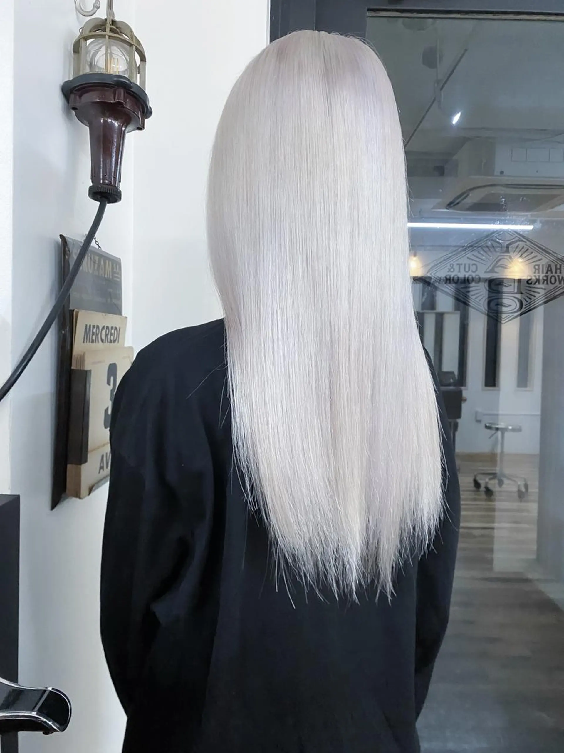 ロング カラー ハイトーンカラー ⭐️NAZUNAのヘアスタイル