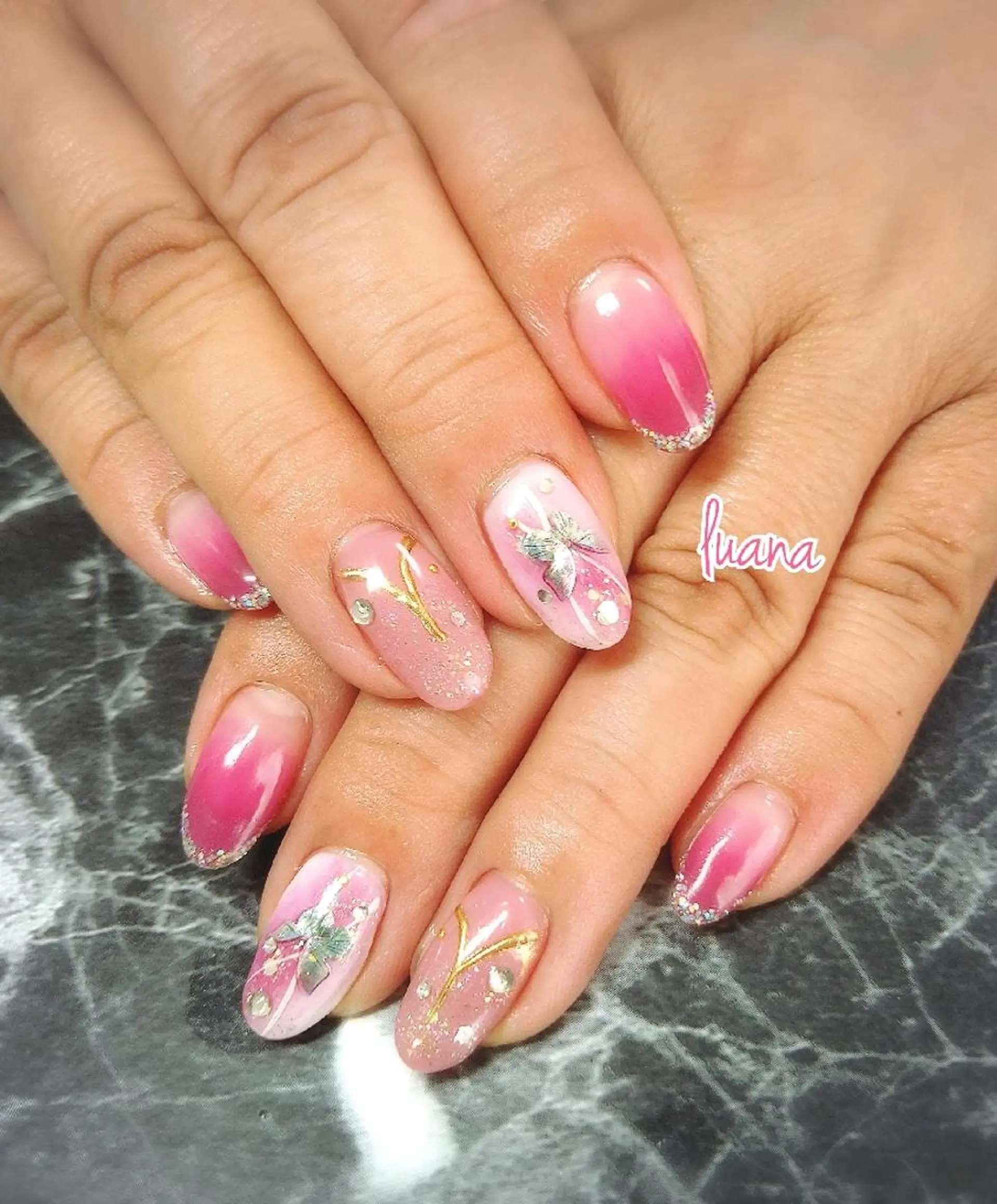 ネイル ハンドネイル LUANA  TAKAHASHIのネイルデザイン