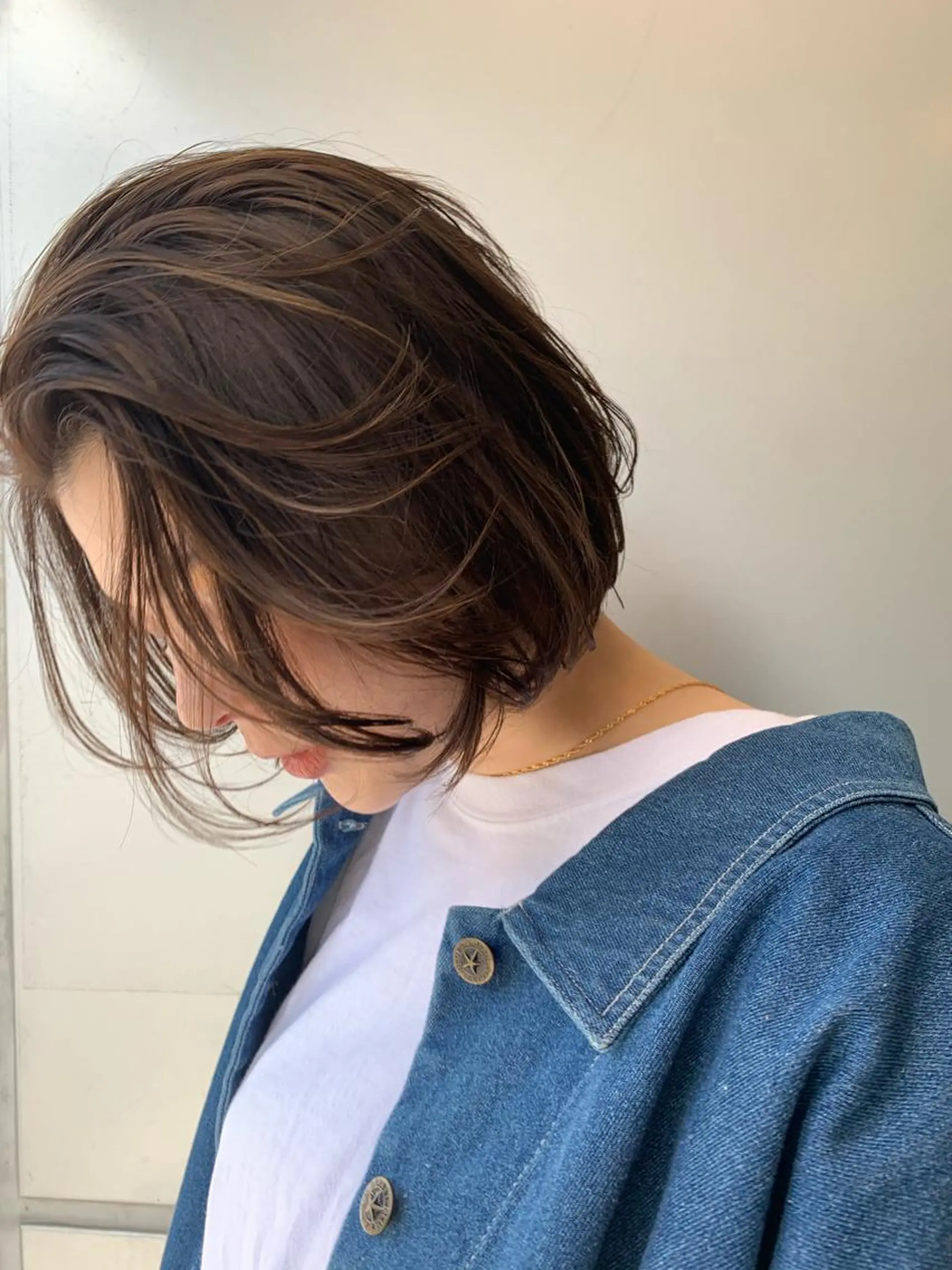 ショート カラー パーマ ボブ カット ヘアカラー sakoda shunkiのヘアスタイル