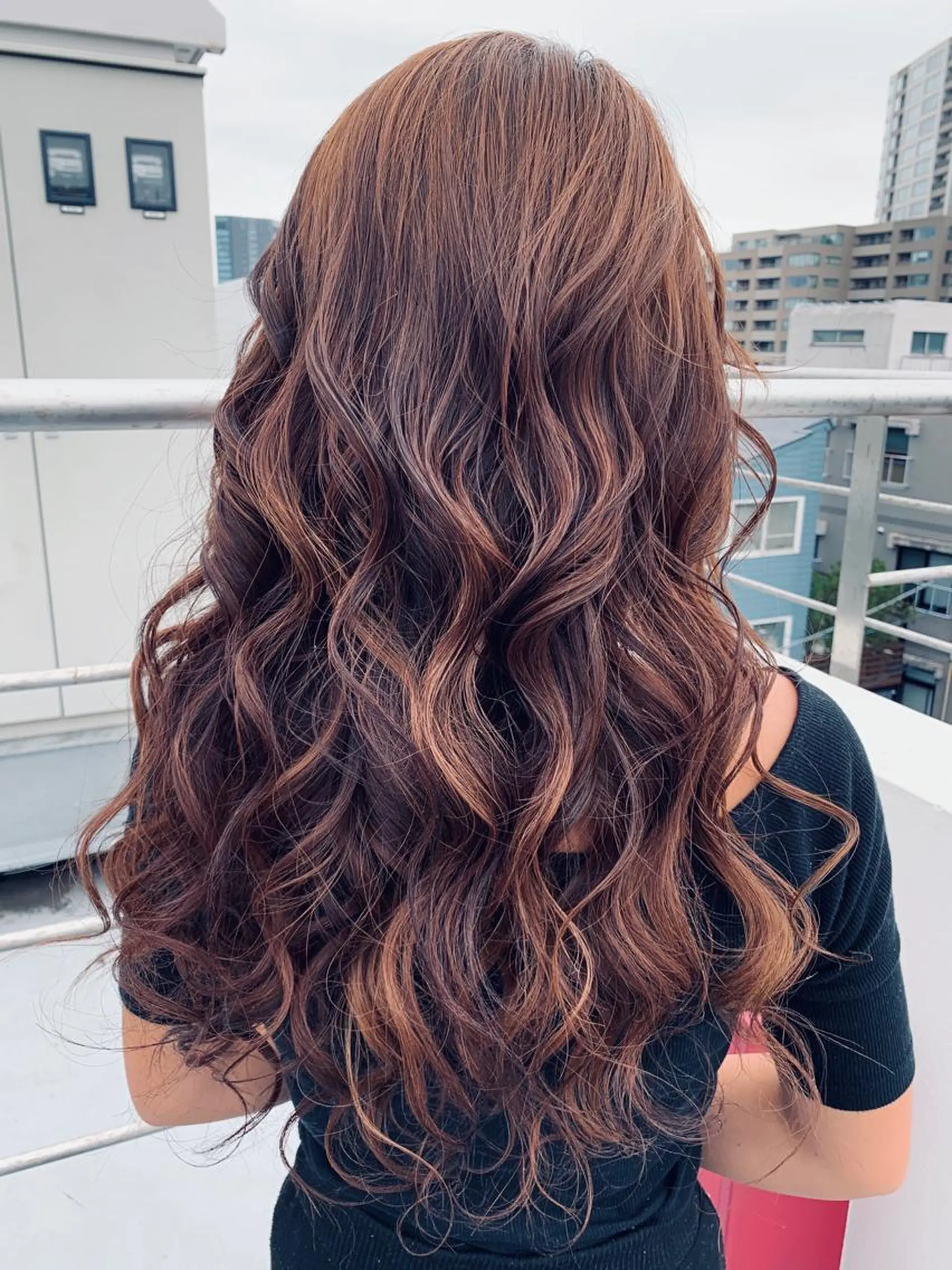 ロング カラー ヘアカラー トリートメント ヘアセット モテ髪提案します💕 髪質改善宗一郎のヘアスタイル