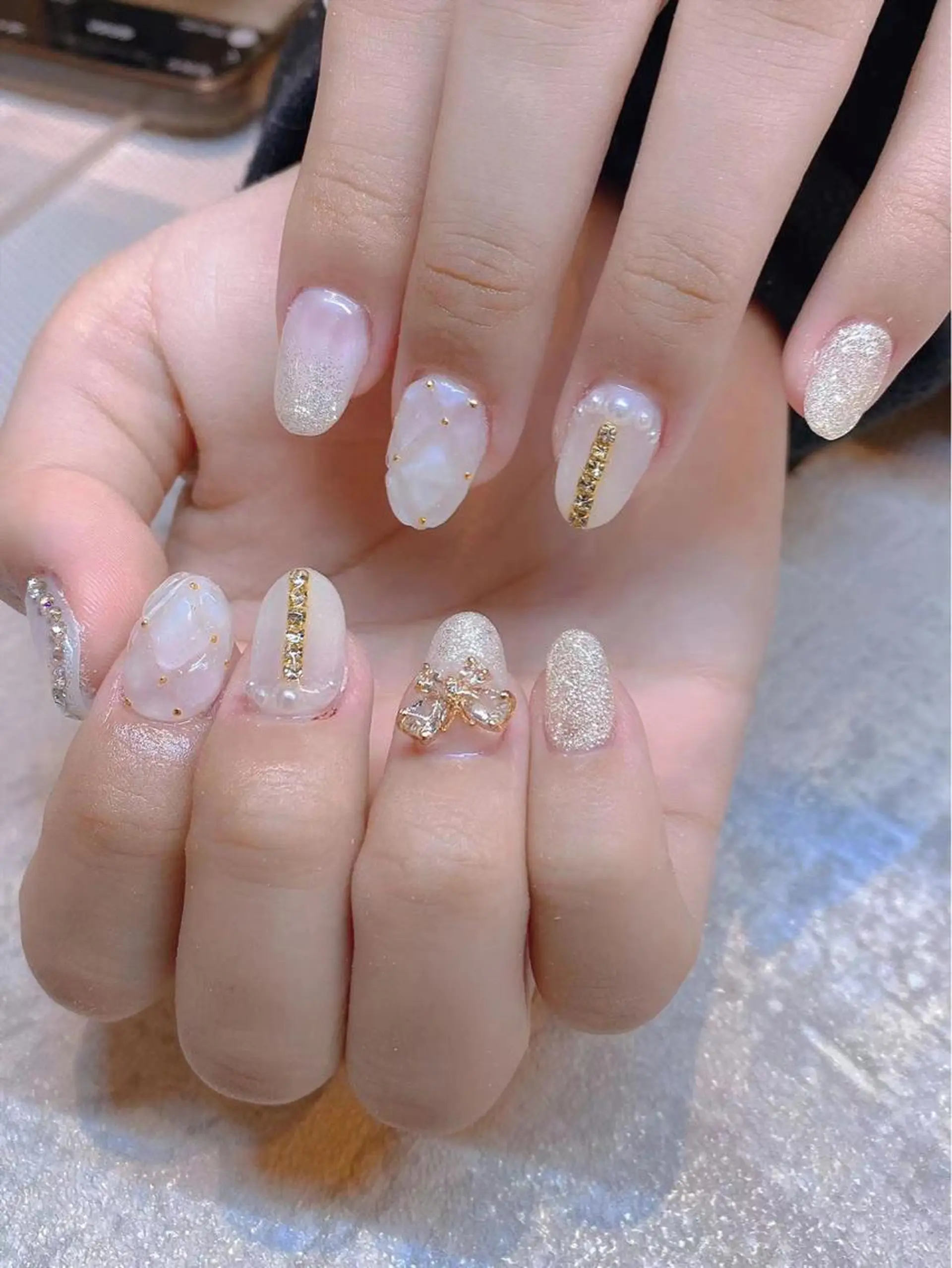 ネイル 長さだし専門店 M2　rikaのネイルデザイン