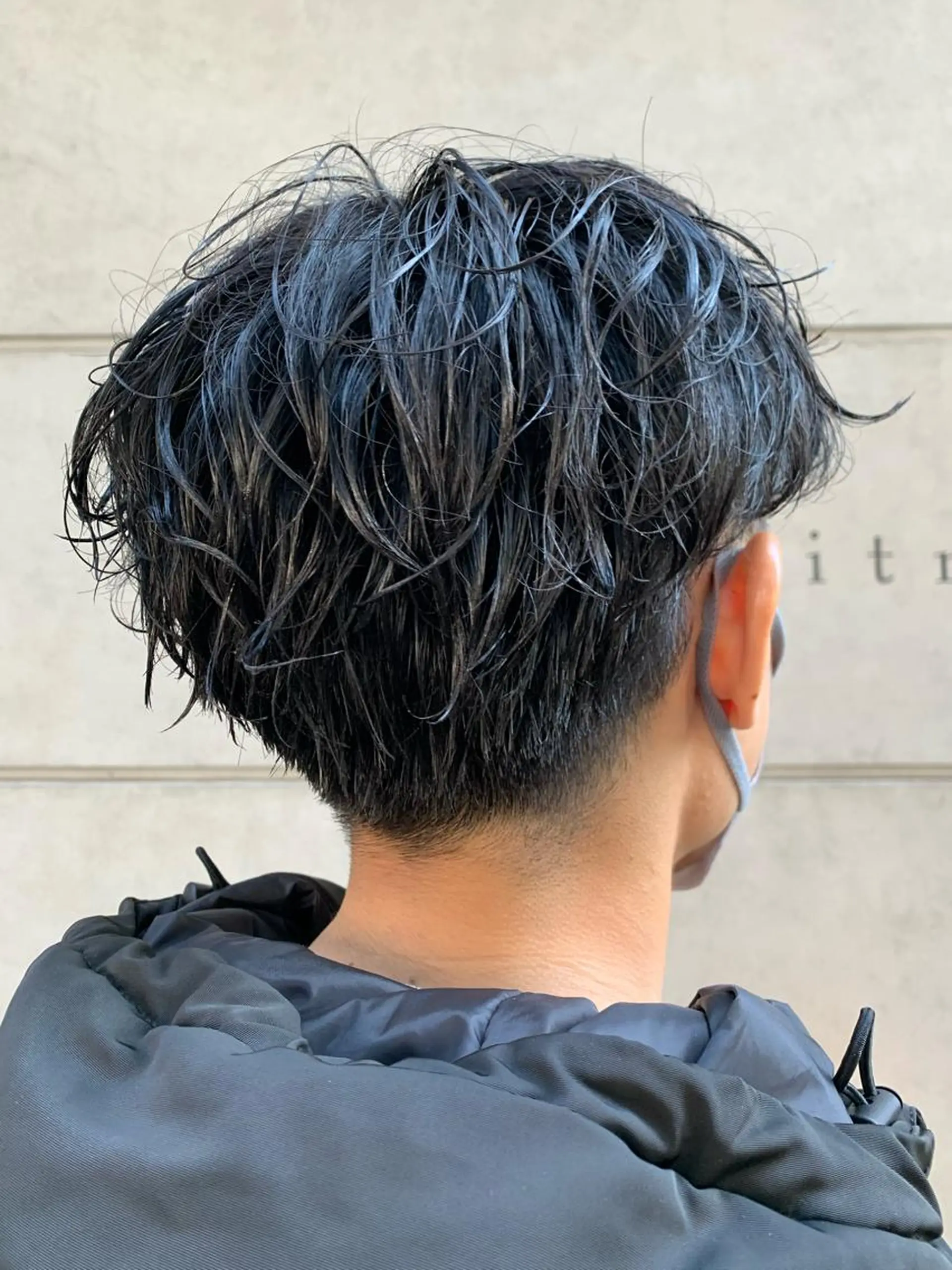 メンズ Asti blanche所属・ブリーチなしWカラー /地毛風/小林凪沙のヘアスタイル