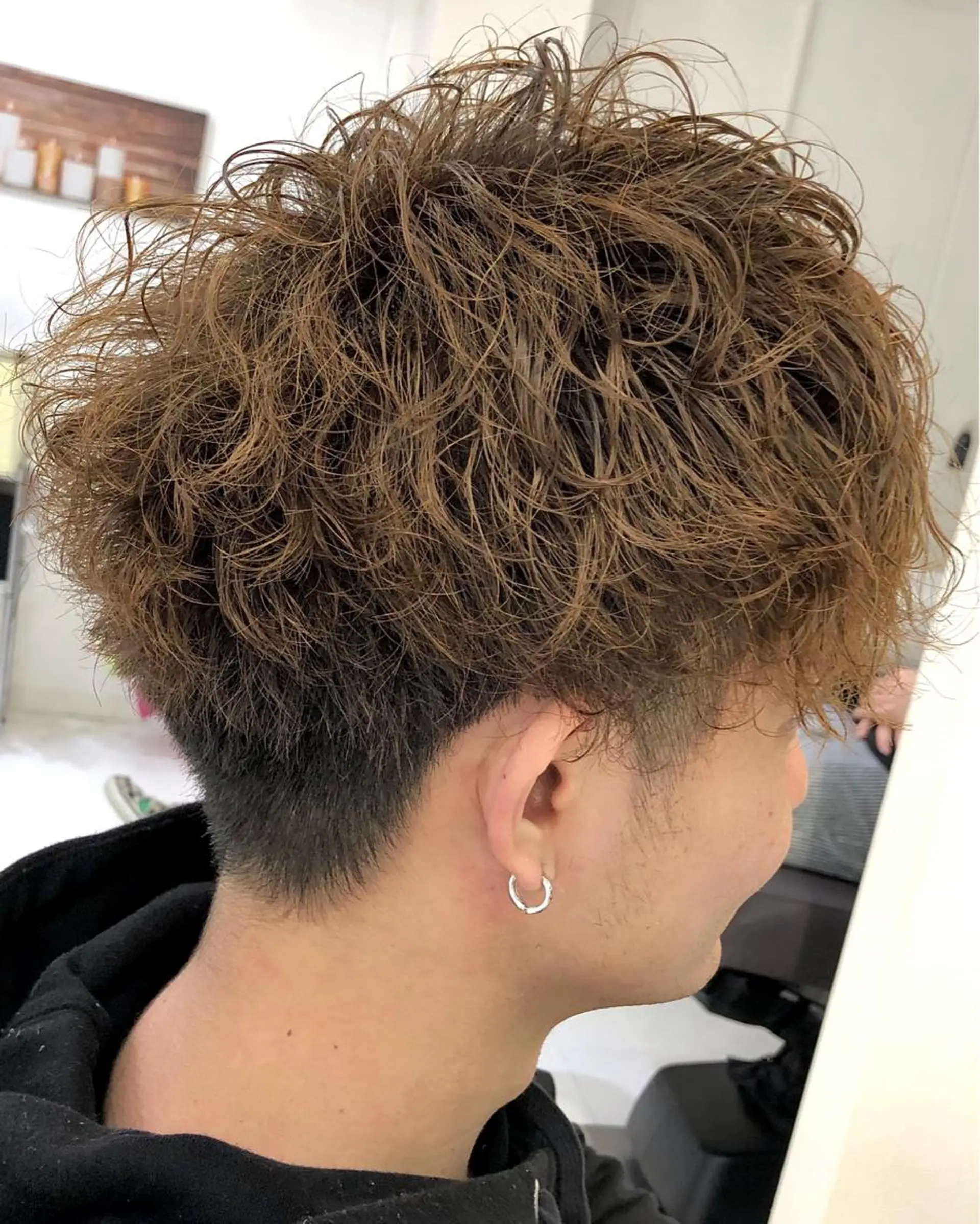 ショート カラー パーマ メンズ メンズ似合わせ🪞 リピート率No.1のヘアスタイル