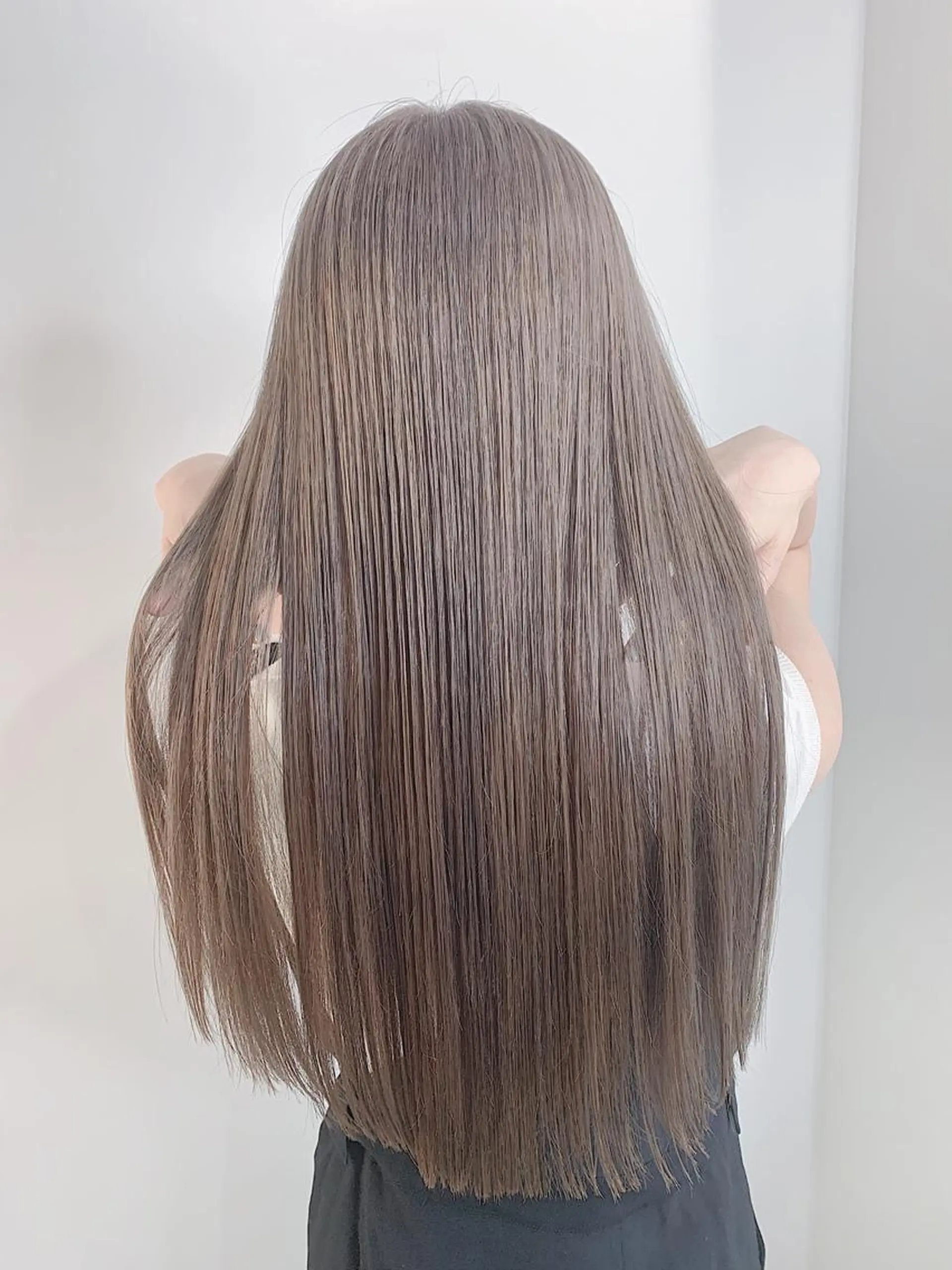 ロング カラー ヘアアレンジ アディクシーカラー ベージュカラー グレージュ ハイライトカラー イルミナカラー ヘアカラー トリートメント ヘッドスパ ヘアセット レイヤーカット/艶髪 🎀笠原 優花🎀のヘアスタイル