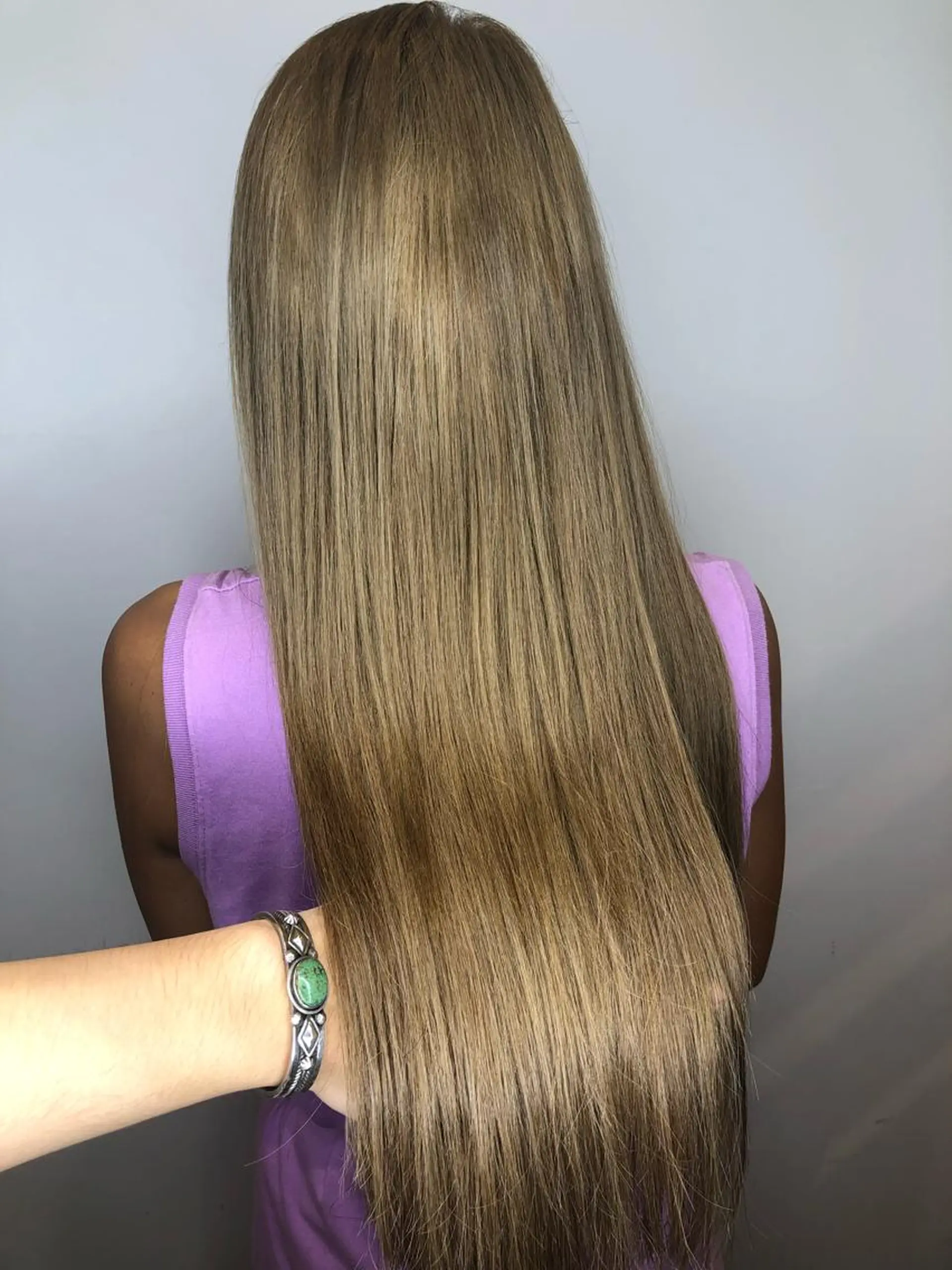 ロング エクステ カット ヘアカラー エクステ シールエクステ♦️ レイヤー♦️福田晃大のヘアスタイル