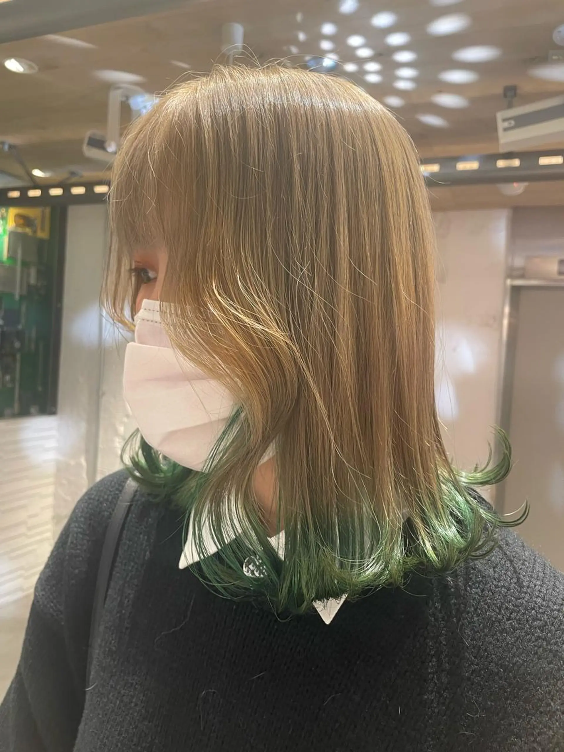 ミディアム カラー 艶ハイトーン👑♡ NATSUKIのヘアスタイル