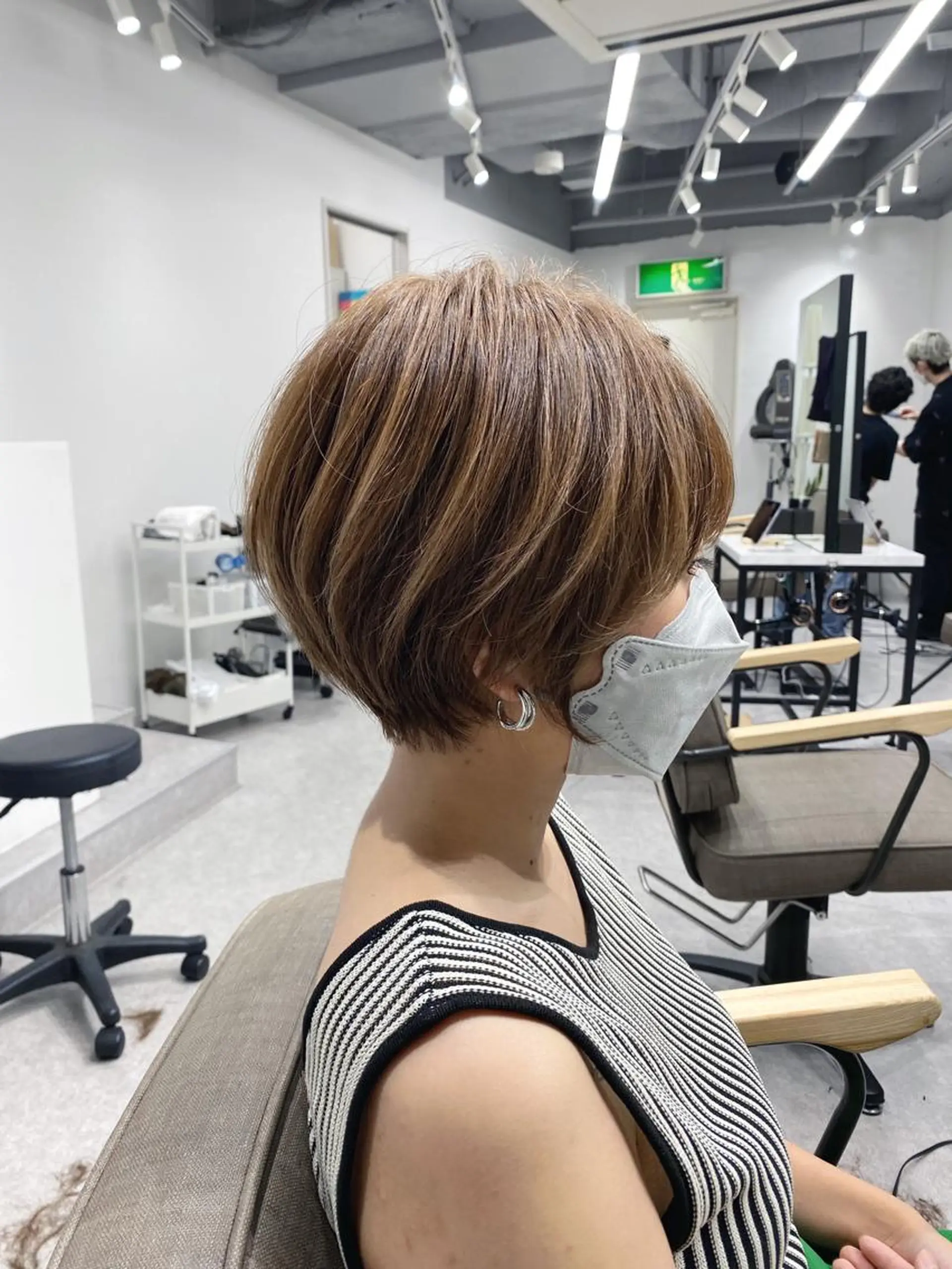 ショート sii.所属・sii. 川嶋のヘアスタイル