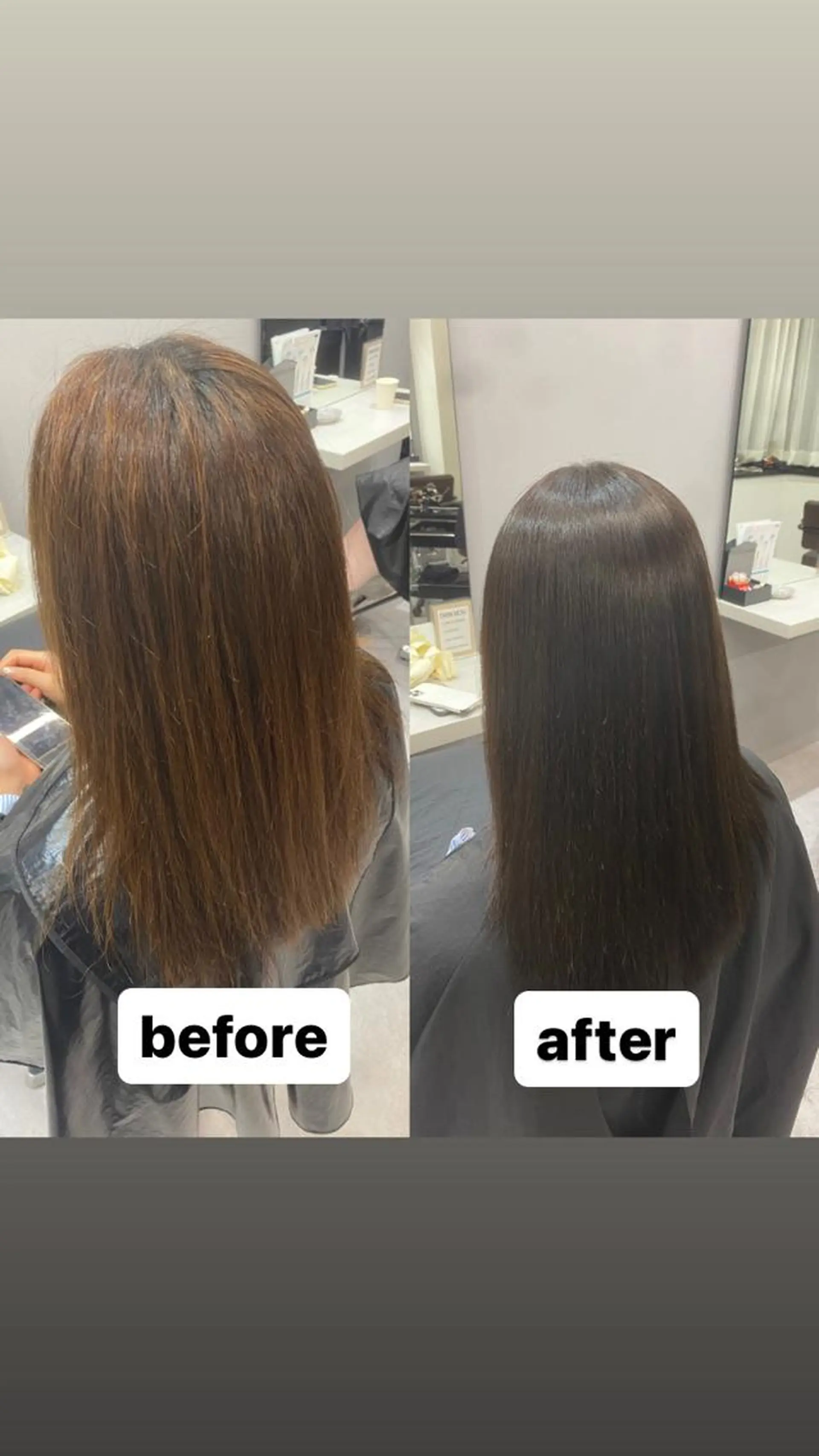 ロング カラー カット ヘアカラー 縮毛矯正 トリートメント 韓国風cut/ 縮毛矯正/正岡幹康のヘアスタイル