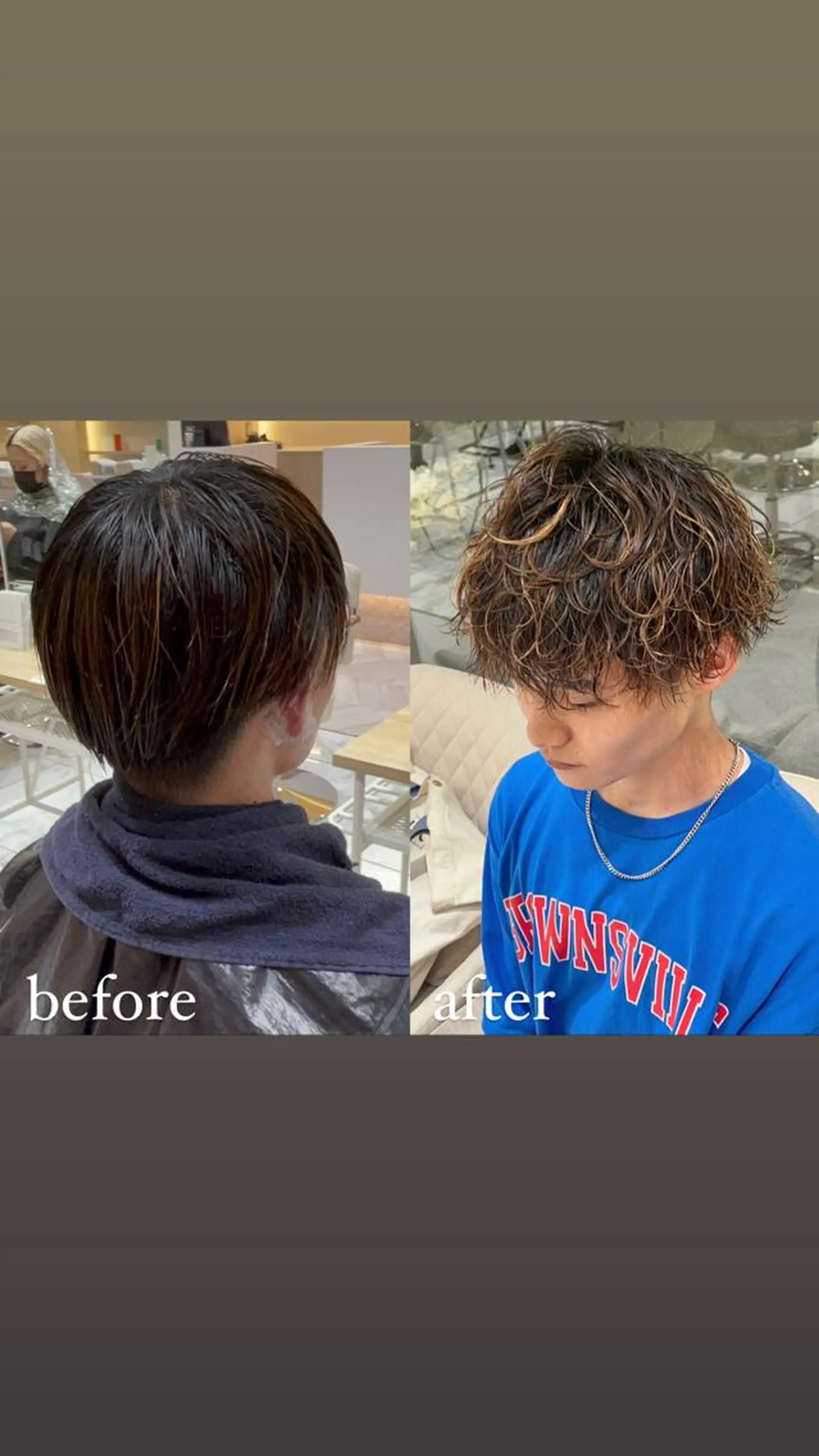 パーマ メンズ メンズブリーチ メンズハイトーン メンズインナーカラー メンズパーマ 波巻きパーマ カット ヘアカラー パーマ 🥇メンズパーマ /縮毛矯正/木村神心のヘアスタイル