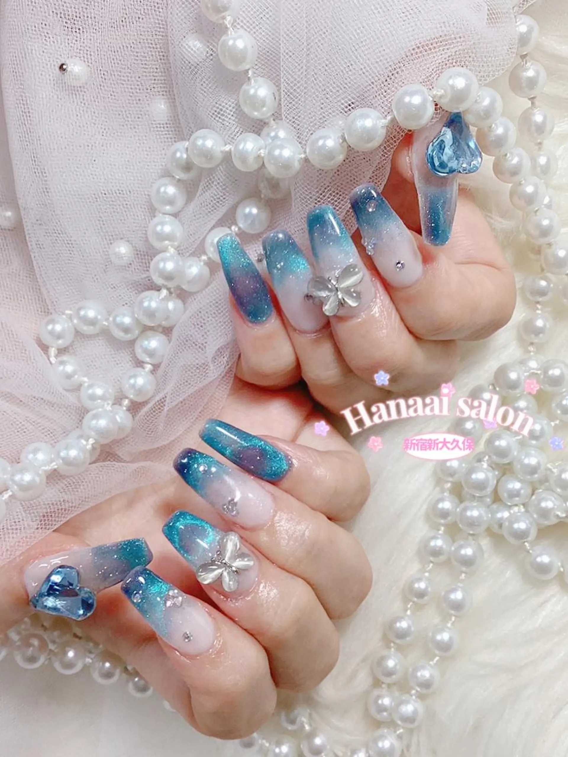 ミディアム 長谷川 妃菜のネイルデザイン