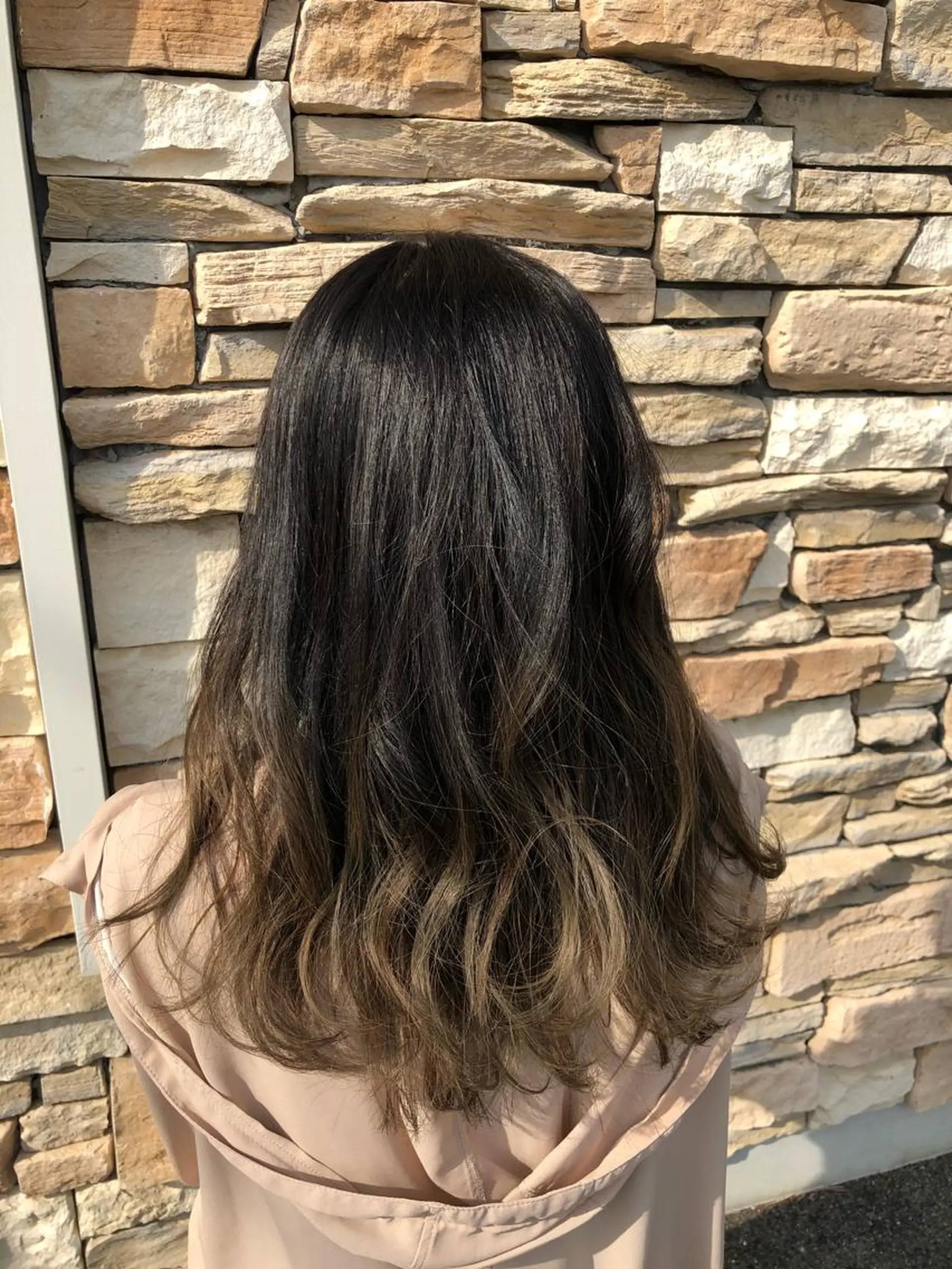 ロング 福元 保雄のヘアスタイル