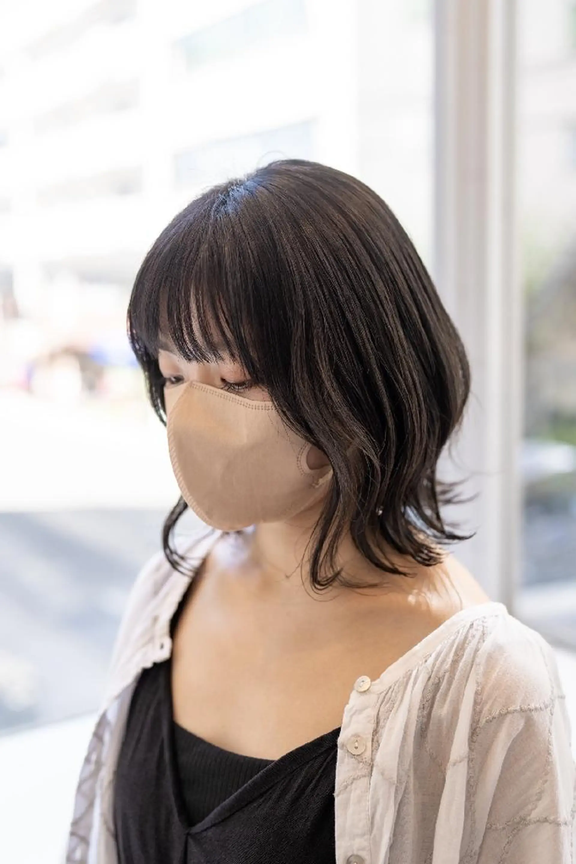 ミディアム カラー カット ヘアカラー トリートメント Lazo所属・Lazo/ 原弥和子のヘアスタイル