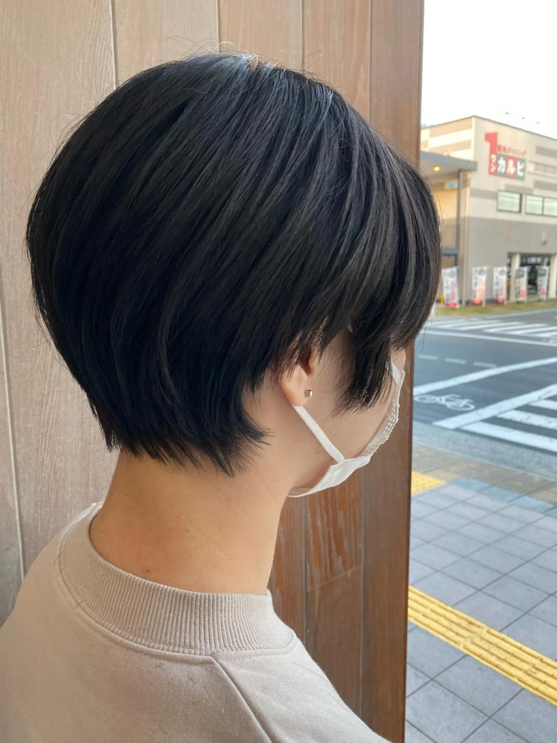 ショート ショートヘア air flow   another lagoon所属・尾﨑 柊磨のヘアスタイル