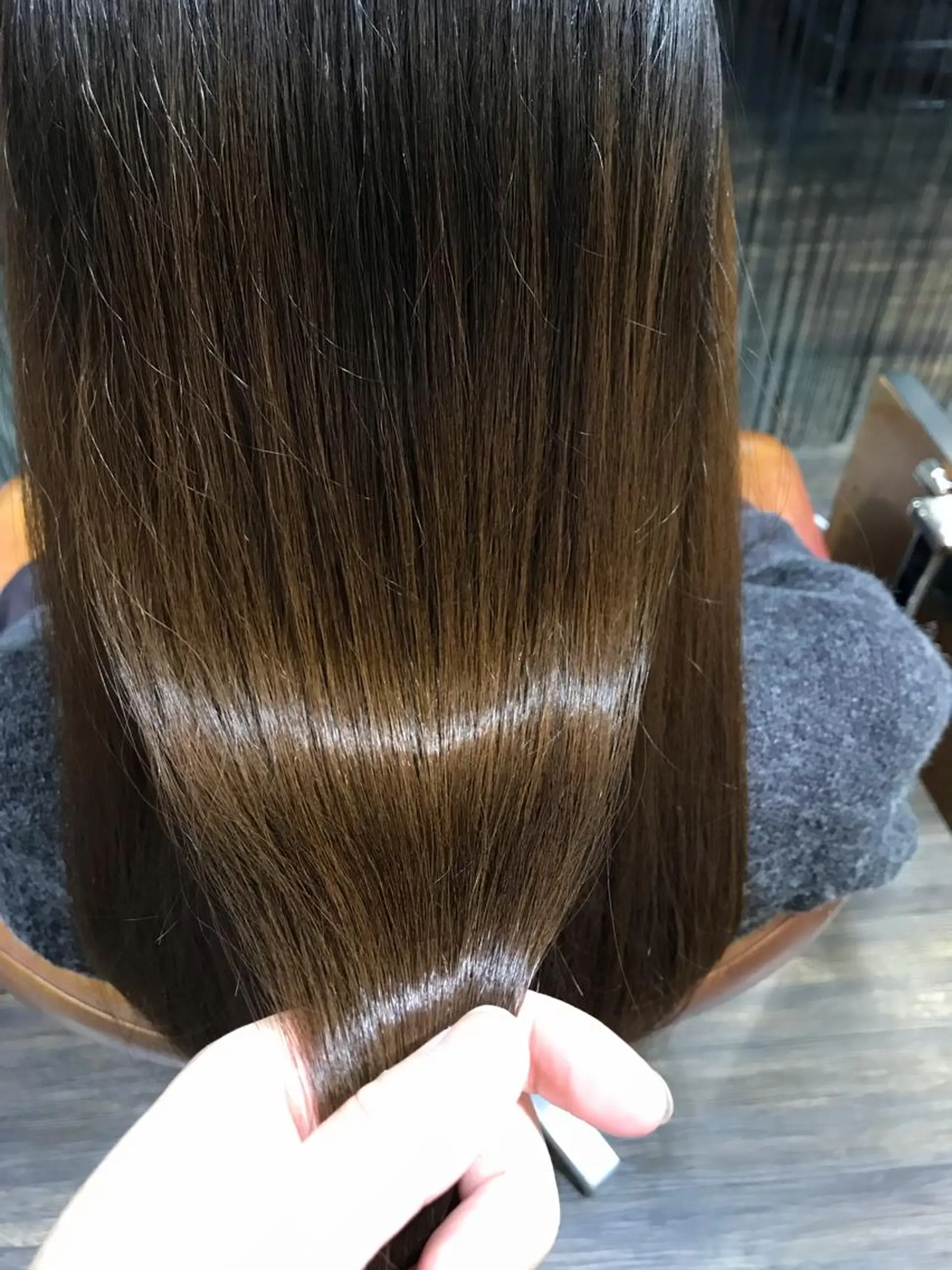 ロング パーマ 髪質改善 縮毛矯正/ 髪質改善 /ショート　圍　崇行のヘアスタイル