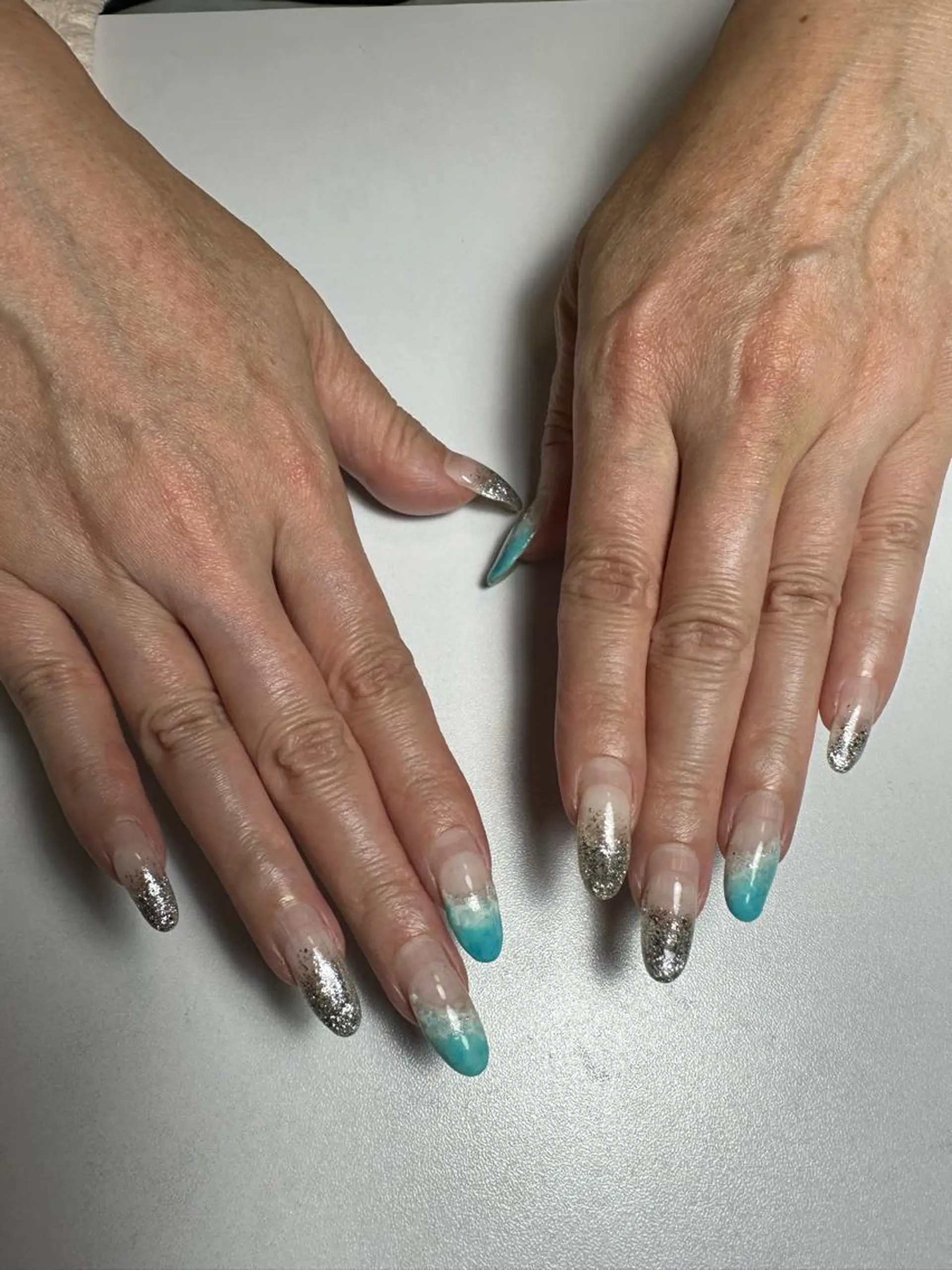 ネイル ロングネイル ハンドネイル 松山 美由紀のネイルデザイン