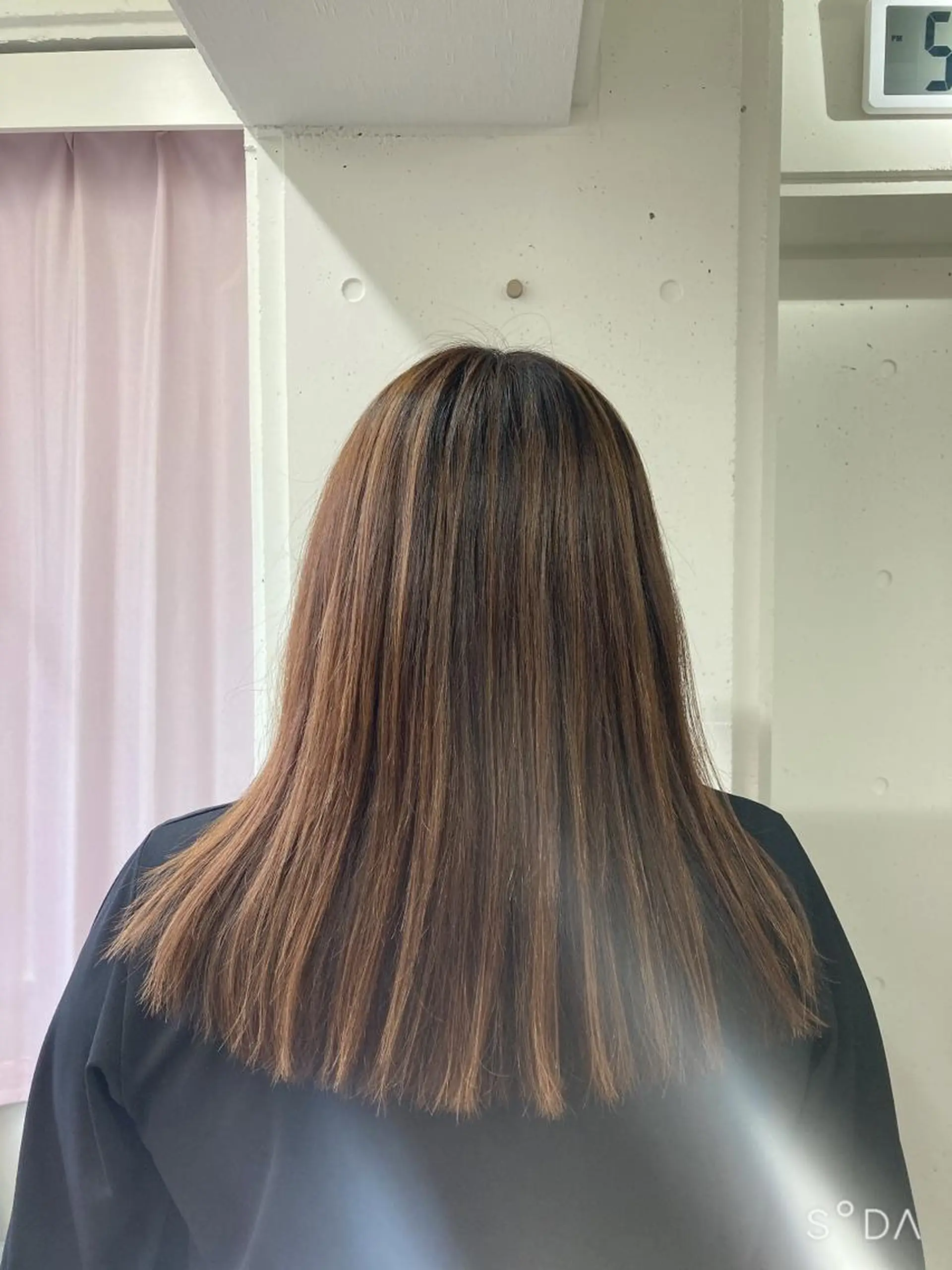 ロング カラー ハイライトカラー ハイライト ミルミー美容室所属・🦄💒💓齎藤 七海子🦄💒💓のマツエク・マツパデザイン