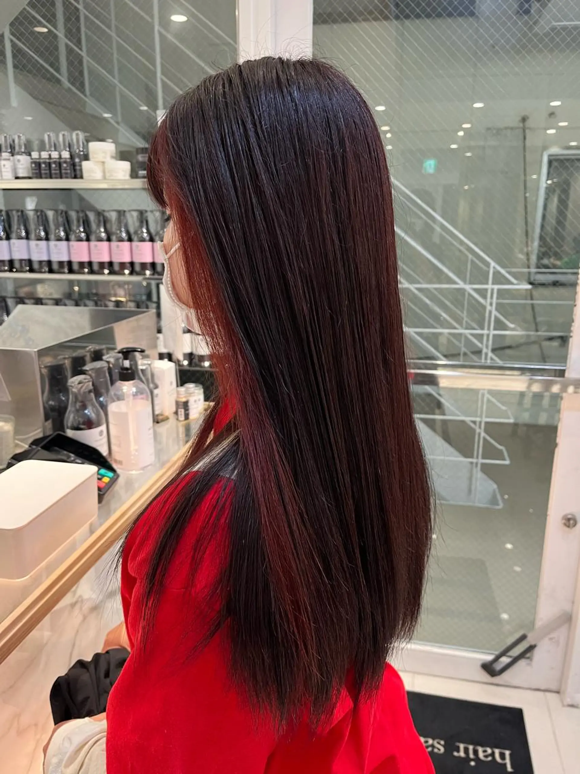 ロング カラー ベージュカラー ブリーチ ブラウンカラー ケアブリーチ カシス ヘアカラー トリートメント ヘアセット stylist ◎RUKI.のヘアスタイル