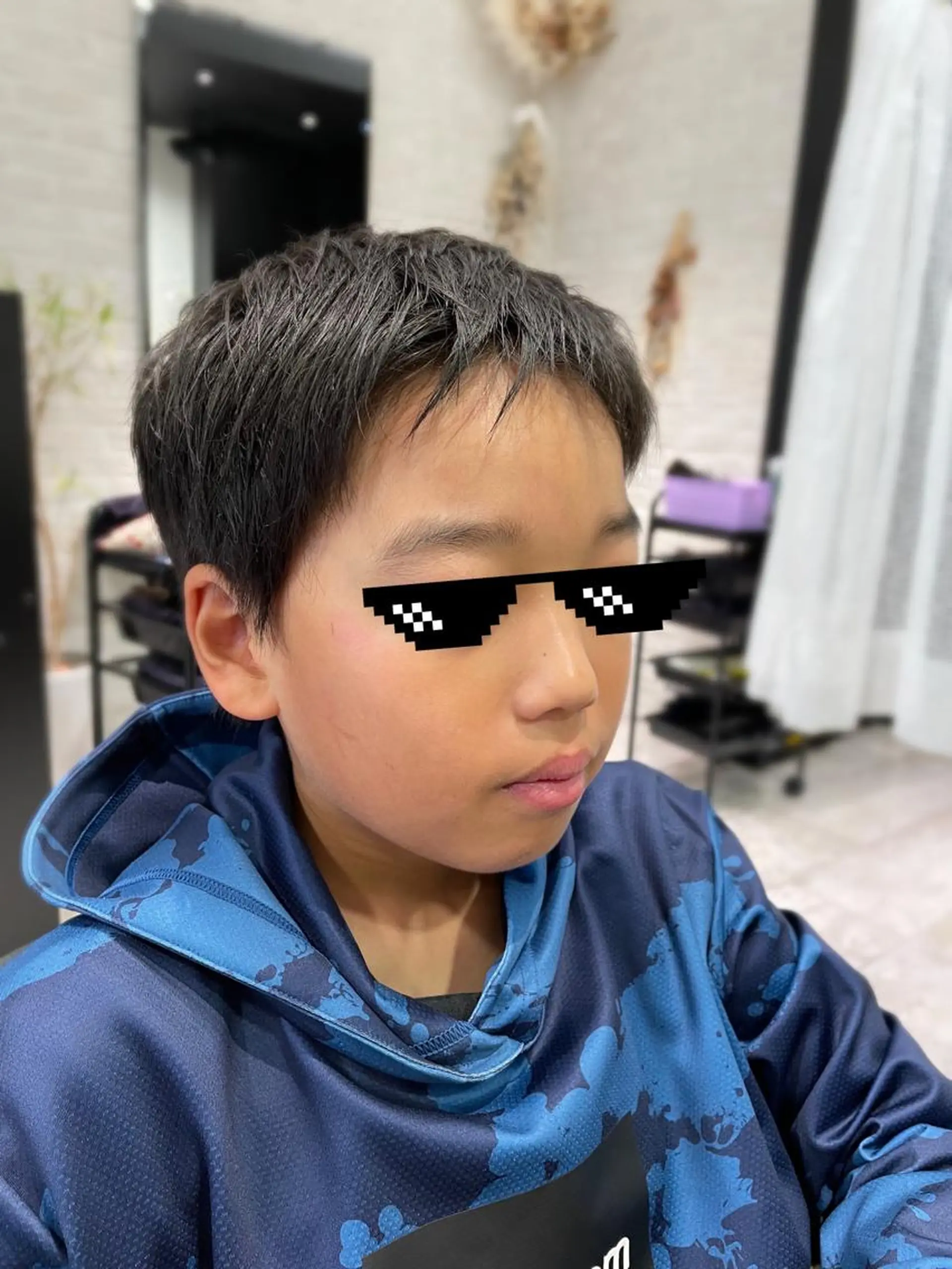 メンズ キッズ カット 美容室シーズナル所属・高山 梨絵のヘアスタイル