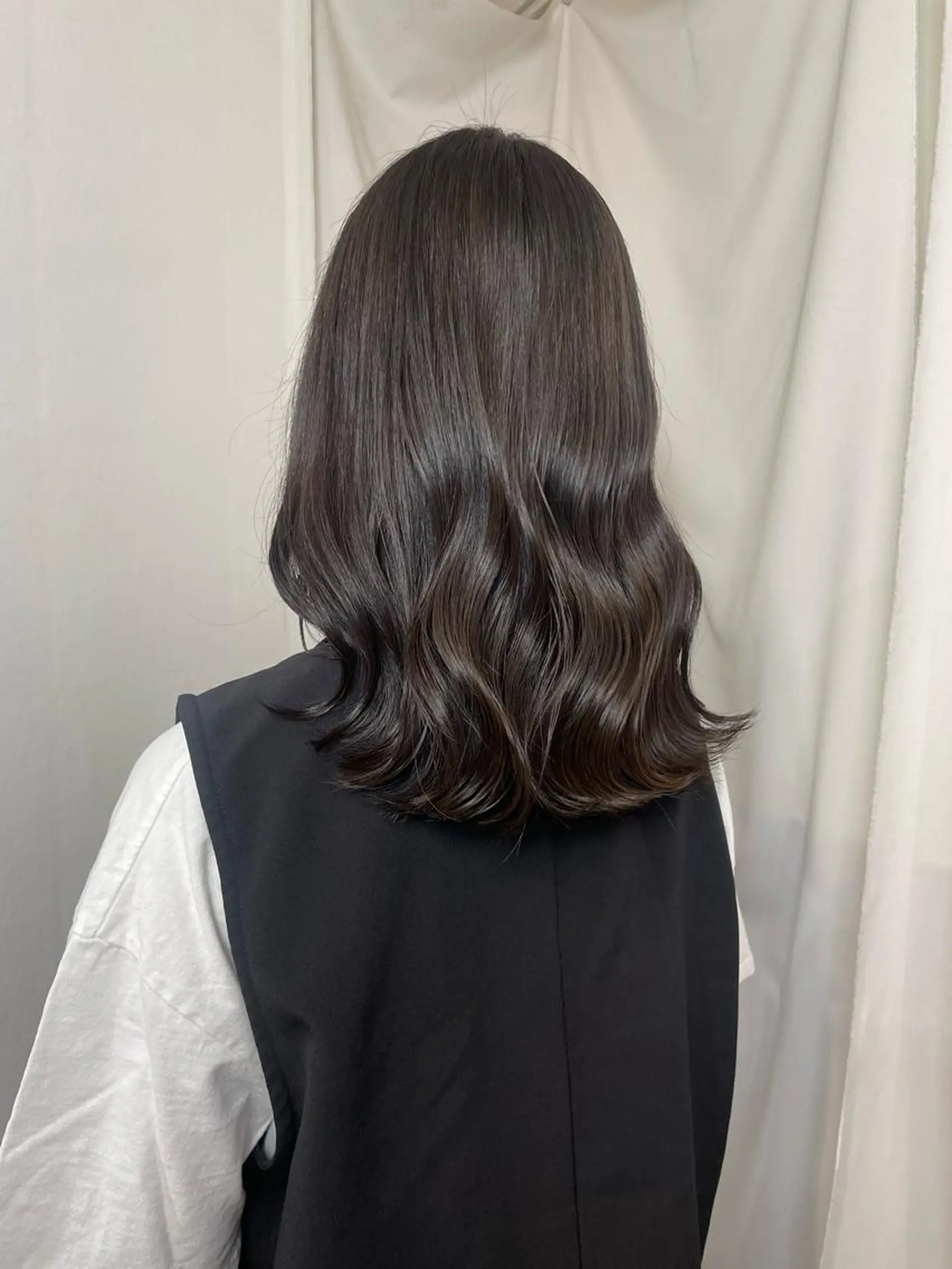 セミロング カラー ヘアカラー Lond espoir所属・🫧🩵nazuna 🩵🫧のヘアスタイル