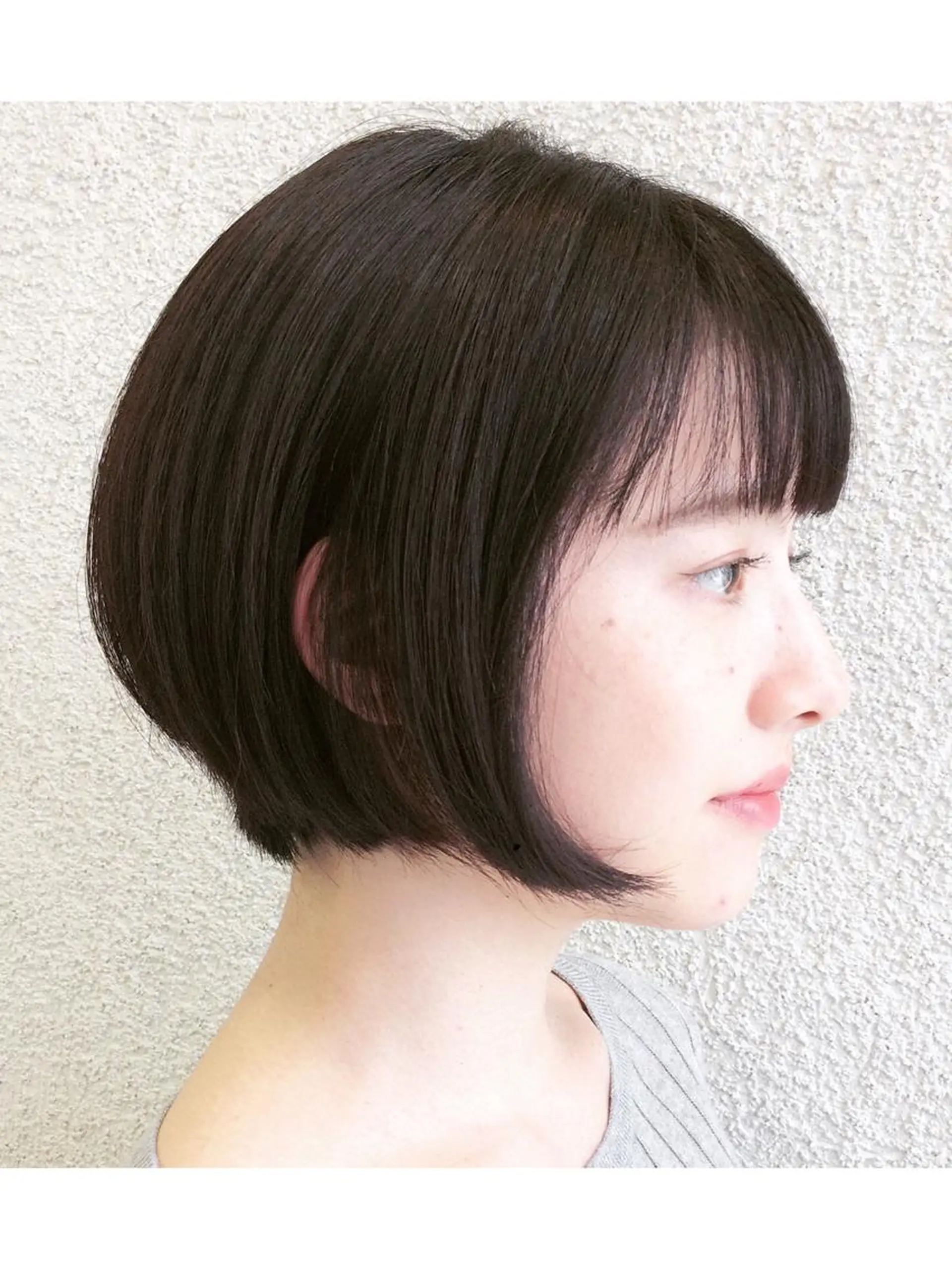 ショート ショートボブ ボブ ショートヘア 小顔カット カット 西村 ようこのヘアスタイル