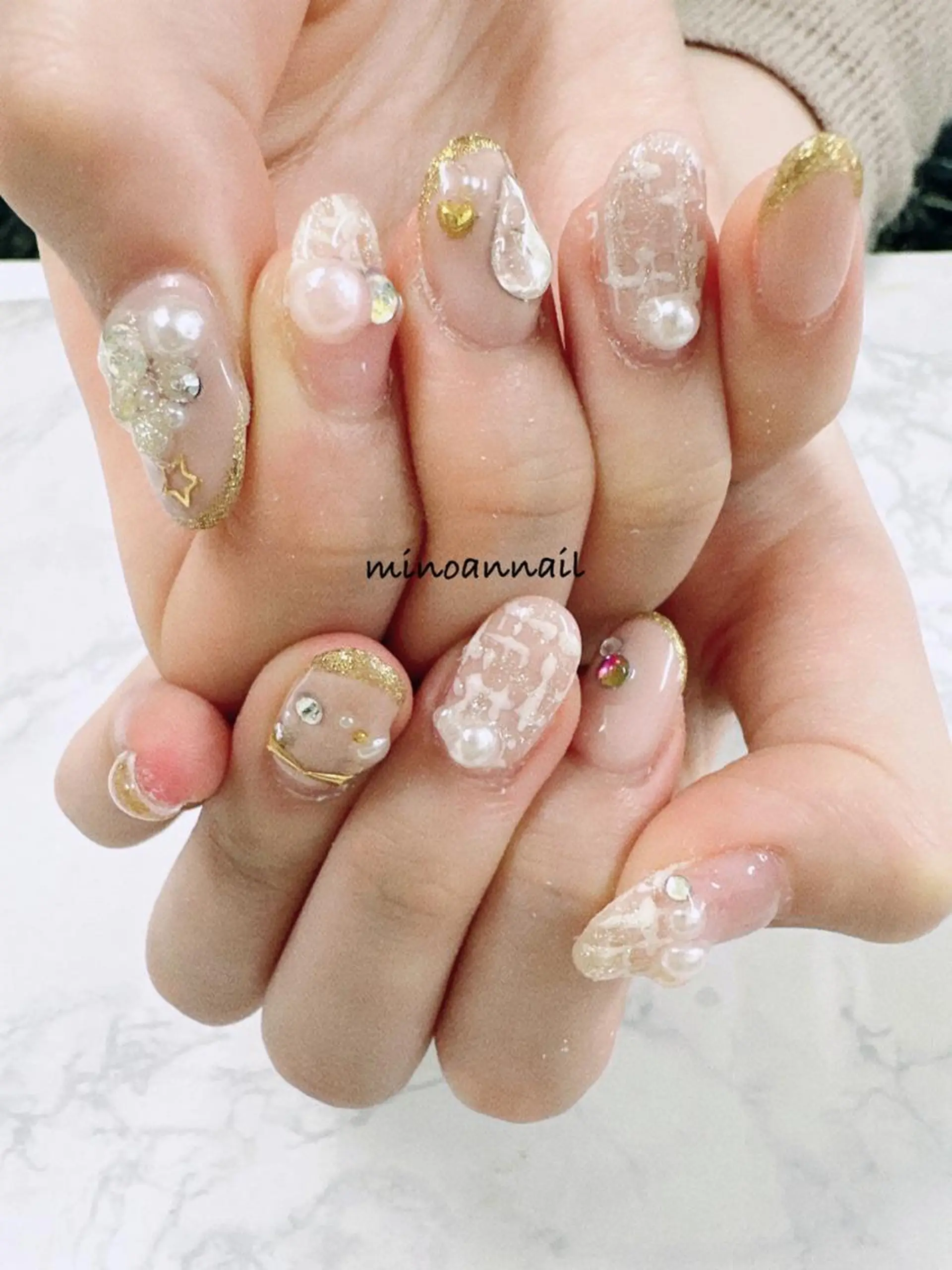 ネイル 美ノ庵ネイルサロン メトロポリタン前店のネイルデザイン