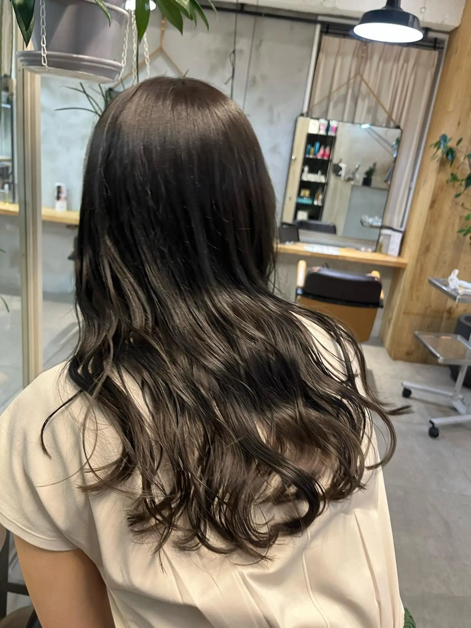 ロング カラー パーマ ヘアアレンジ メンズ ネイル マツエク・マツパ アイブロウ お洒落パーマ/ボブ ❄️Tomoka❄️のヘアスタイル