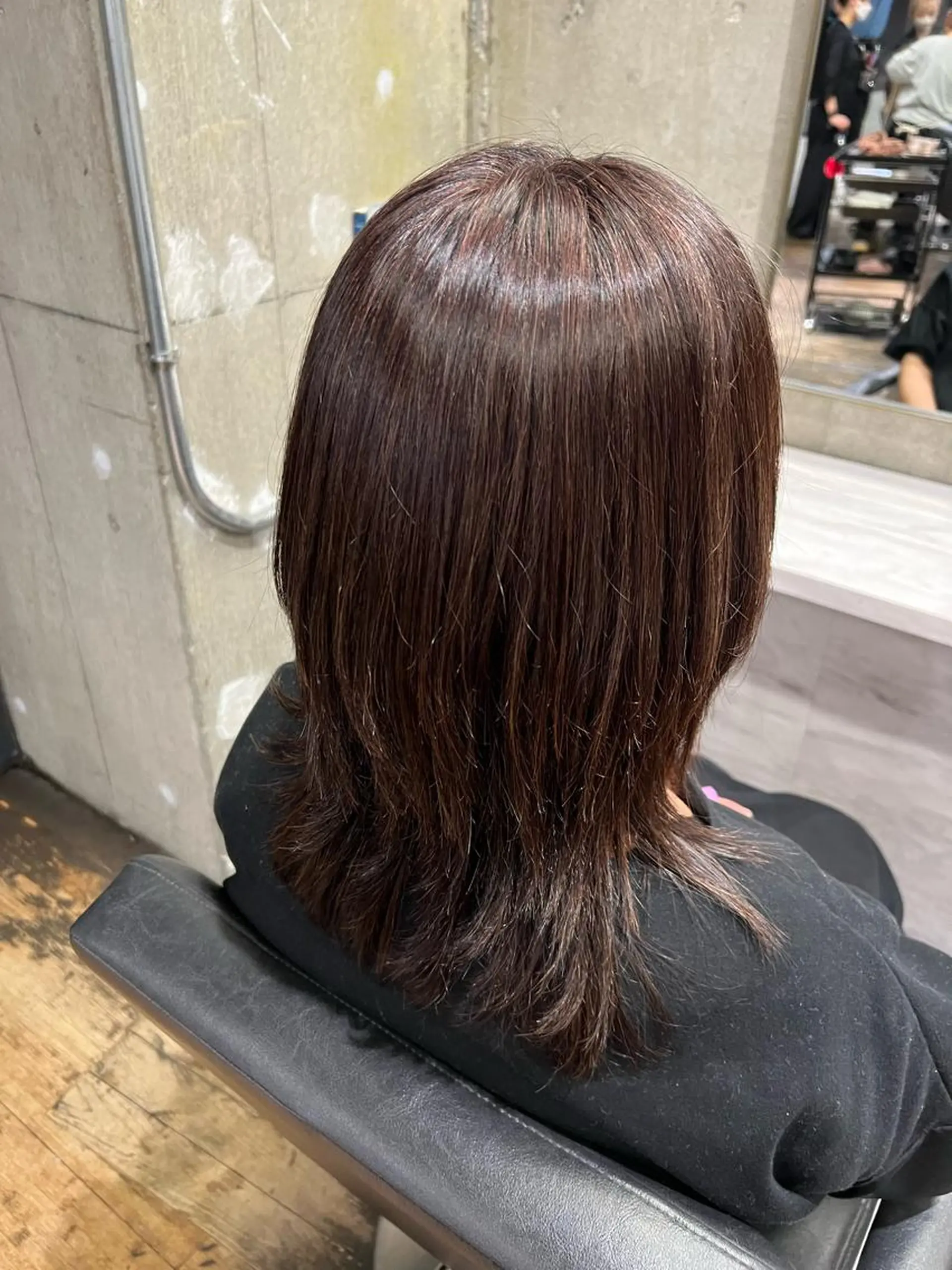 ミディアム ROBBY所属・松井美樹/似合わせ ガーリー・韓国のヘアスタイル