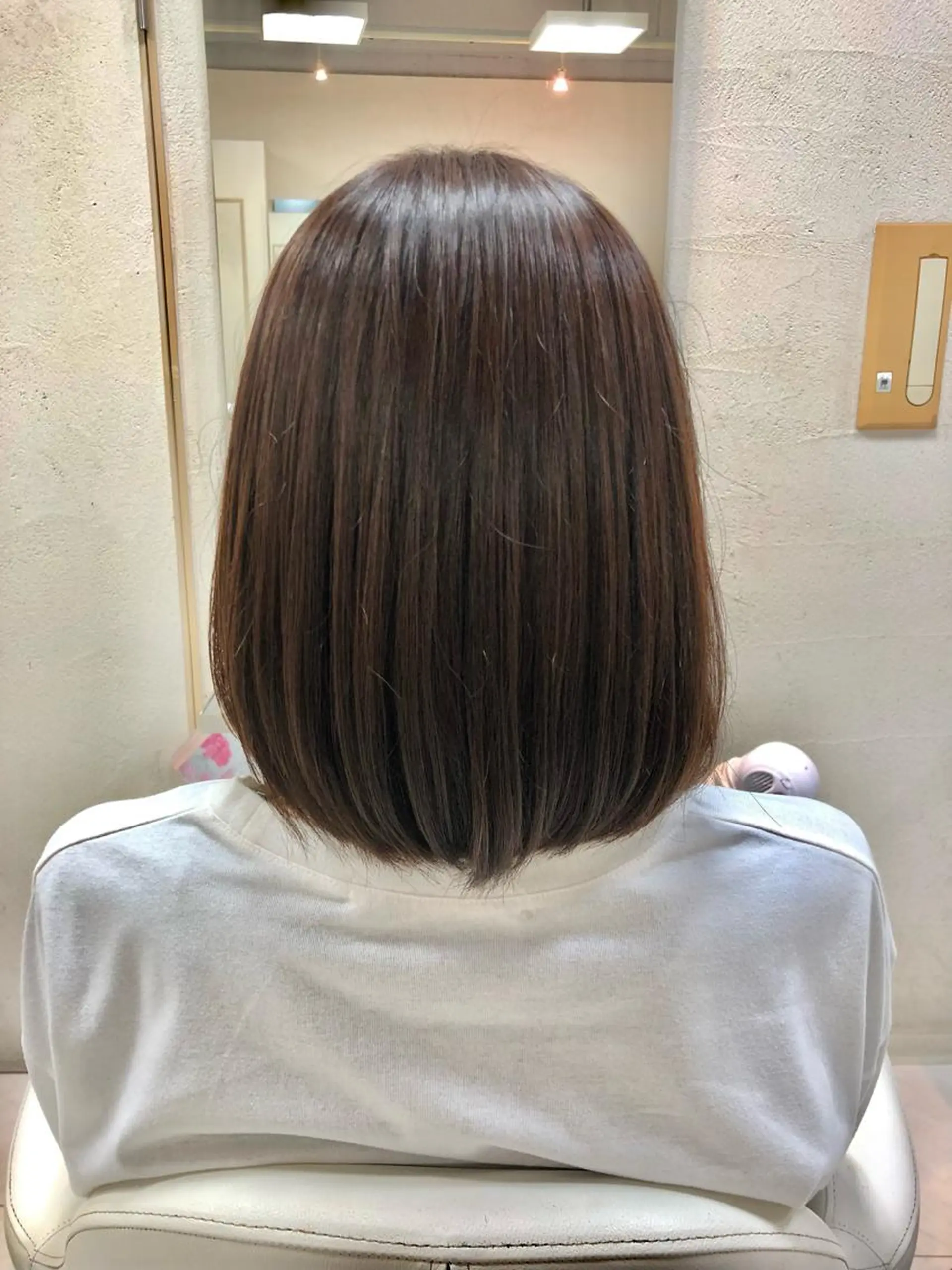 ショート カラー ヘアカラー トリートメント 阿部 美咲のヘアスタイル