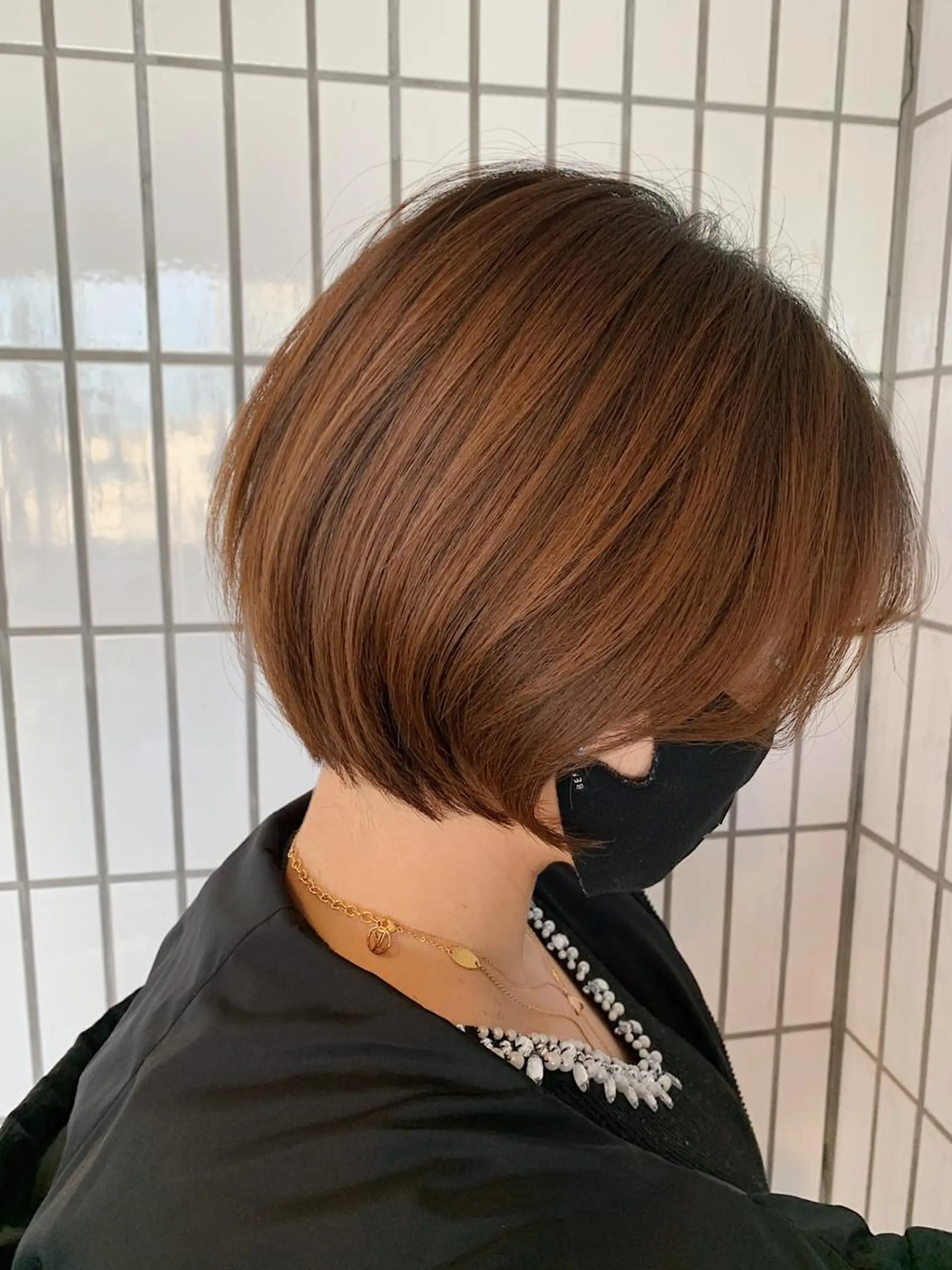 ショート カラー カット ヘアカラー ハットリ /北習志野のヘアスタイル