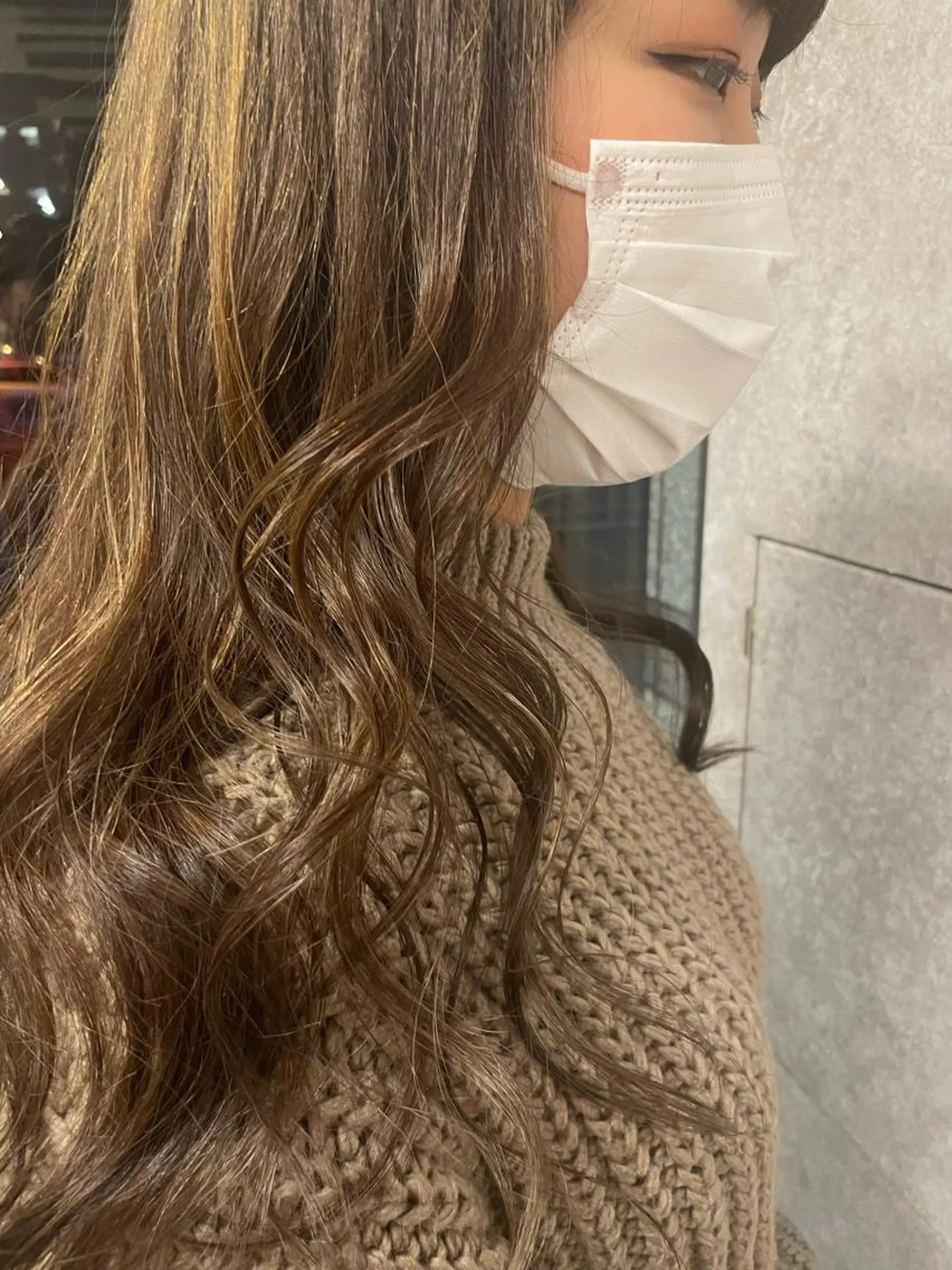 ロング カラー ハイライトカラー ハイライト 高橋 みく/ minimのヘアスタイル