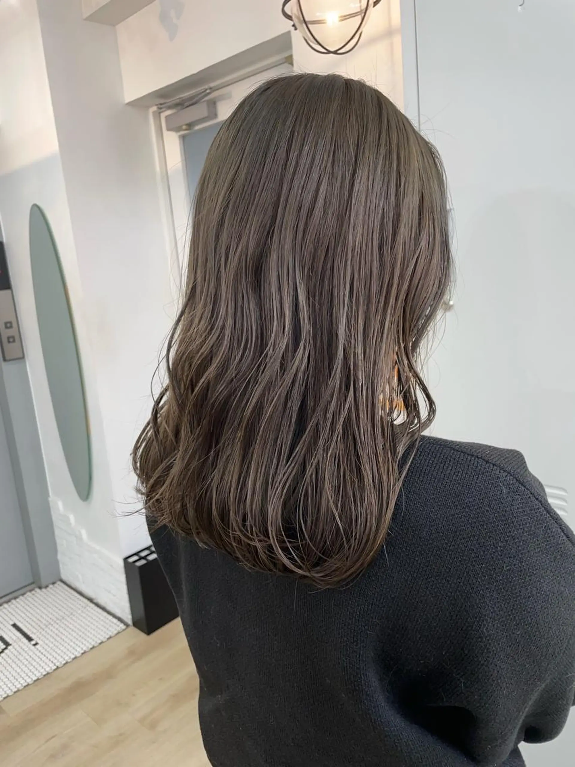 ミディアム ヘアカラー トリートメント 🌼たけや みのり🌿のヘアスタイル