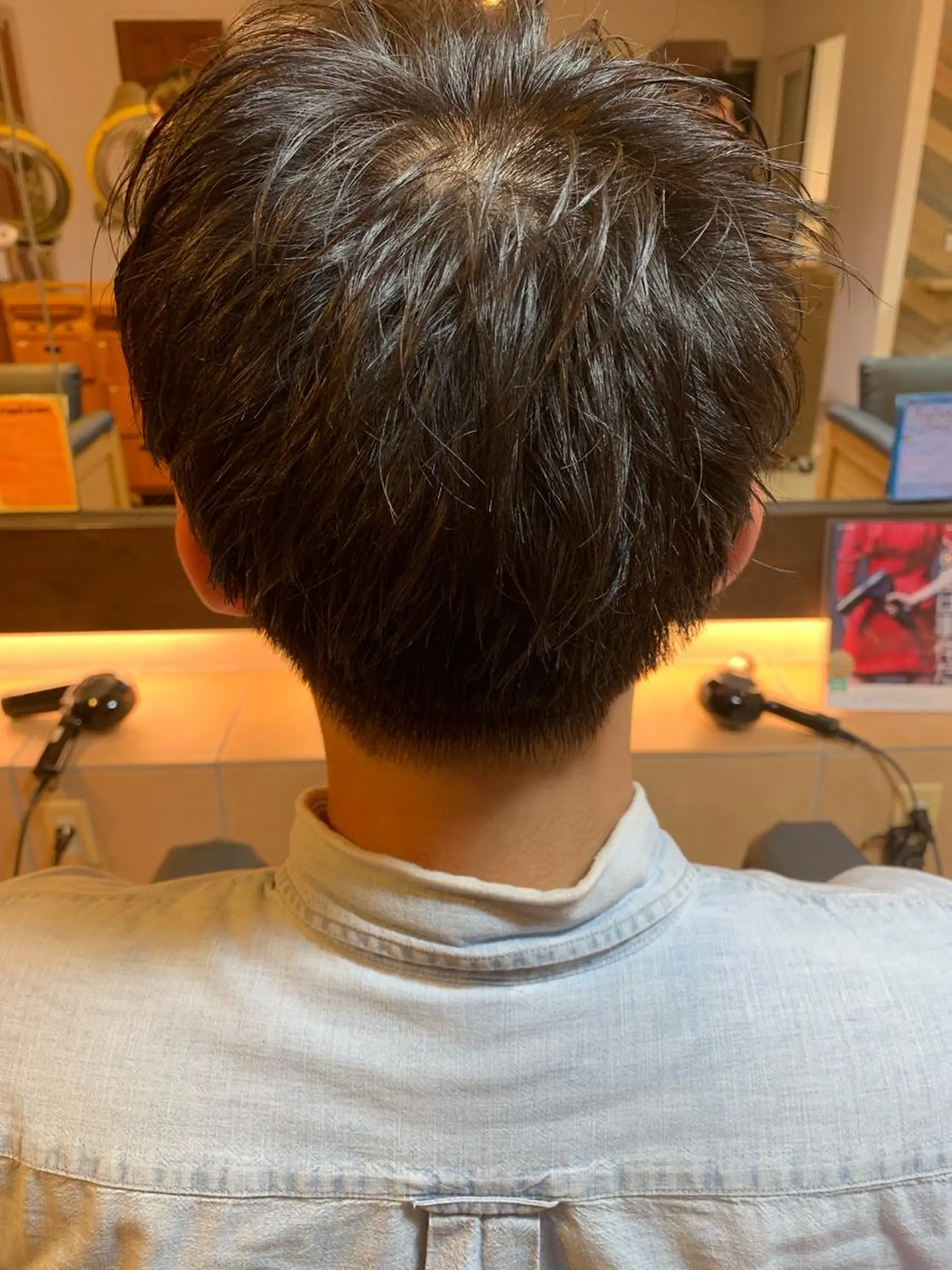 メンズ ハイトーンカラー🩵 耳ツボジュエリー/Aのその他イメージ