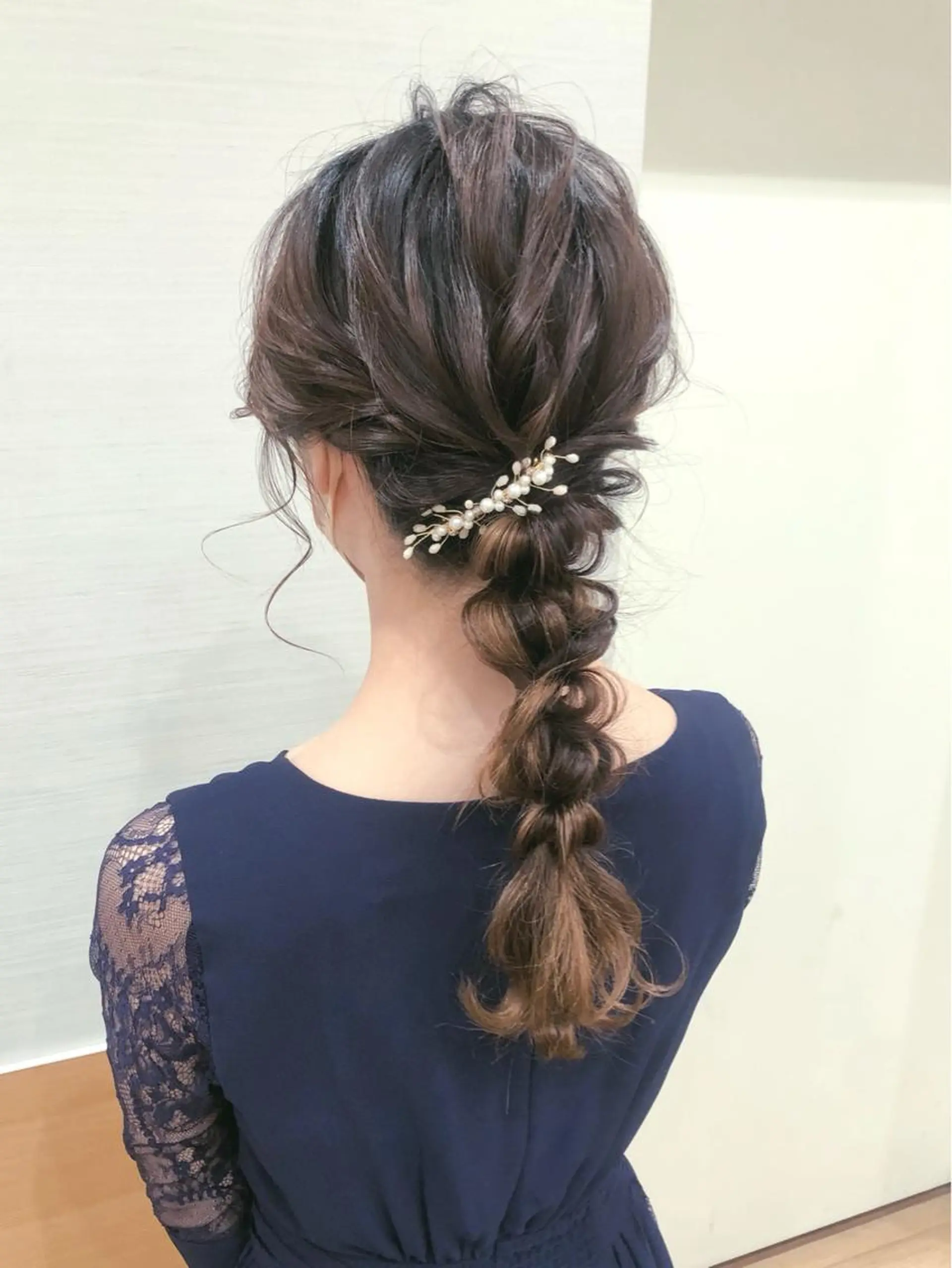 ロング ヘアアレンジ ヘアセット ✴︎Mai✴︎銀座のヘアスタイル