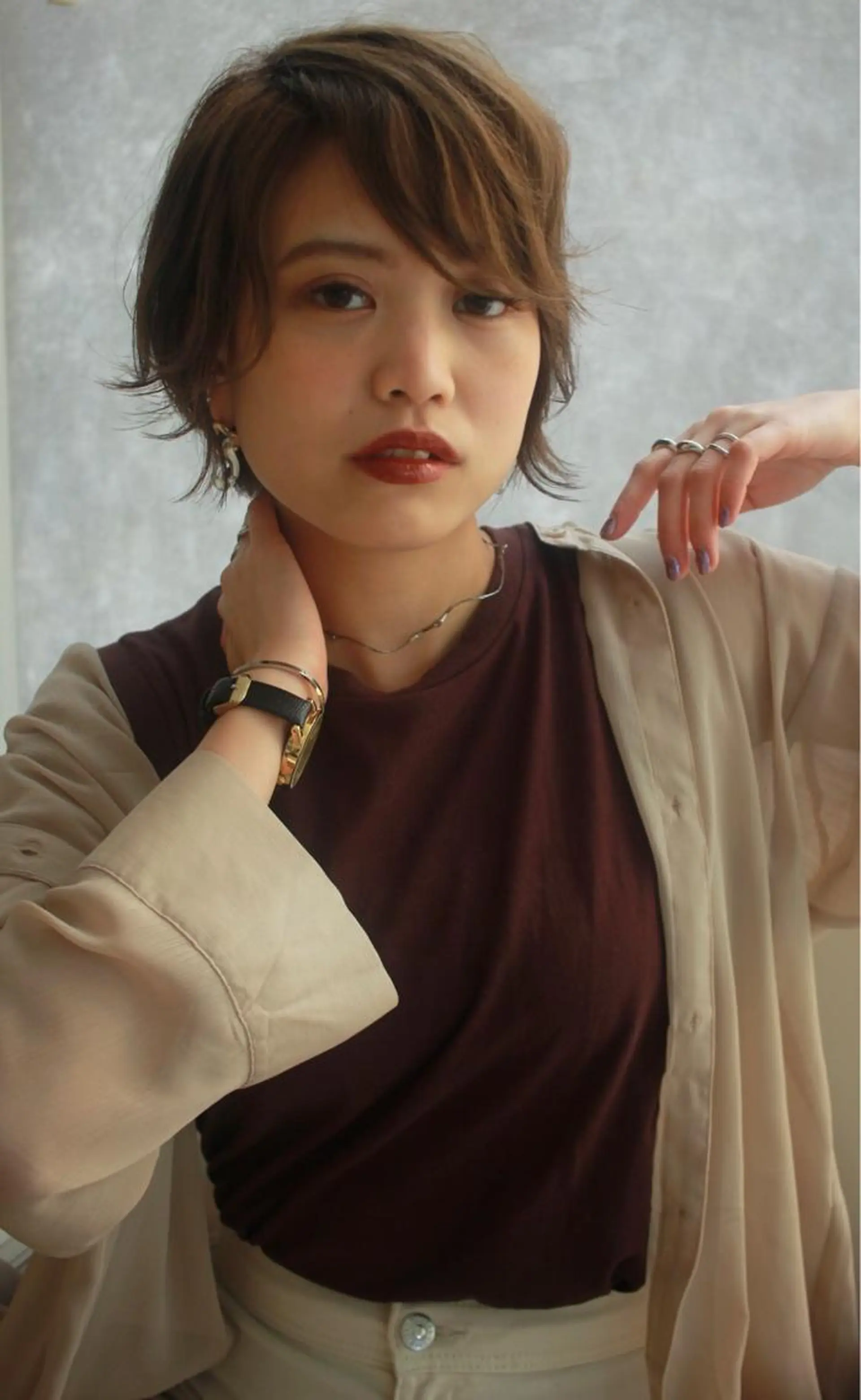 ショート TAKIZAWA 武蔵小杉のヘアスタイル