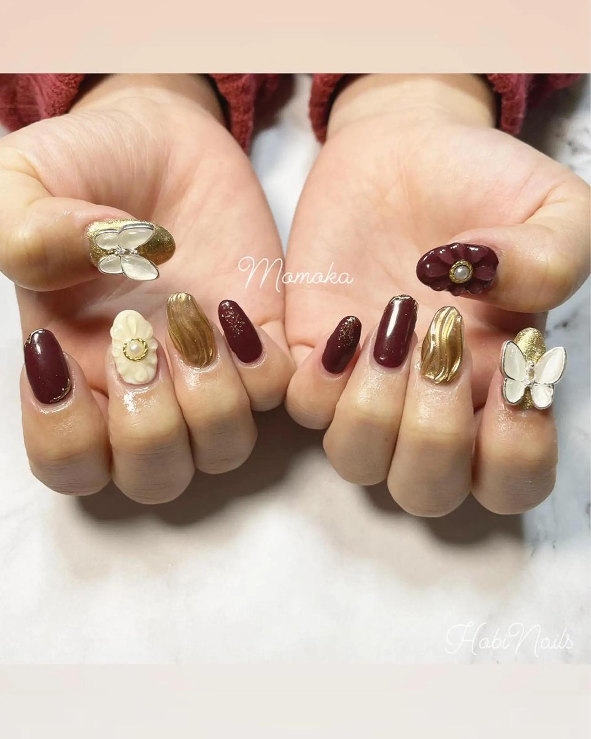 ネイル 成人式 momoka_nails所属・Momo nailsalonのネイルデザイン