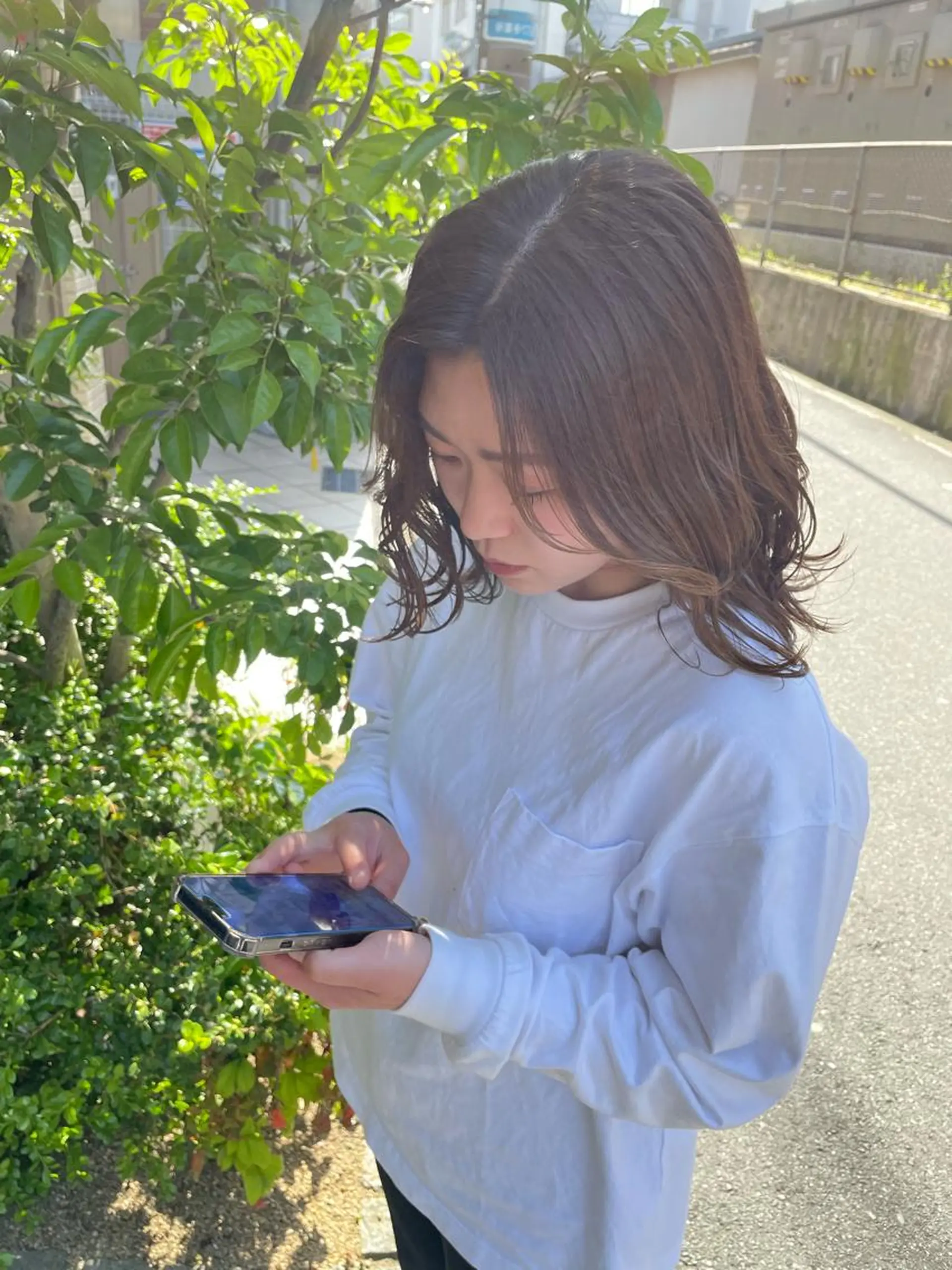 セミロング 亀川蓮 Agu hairのヘアスタイル