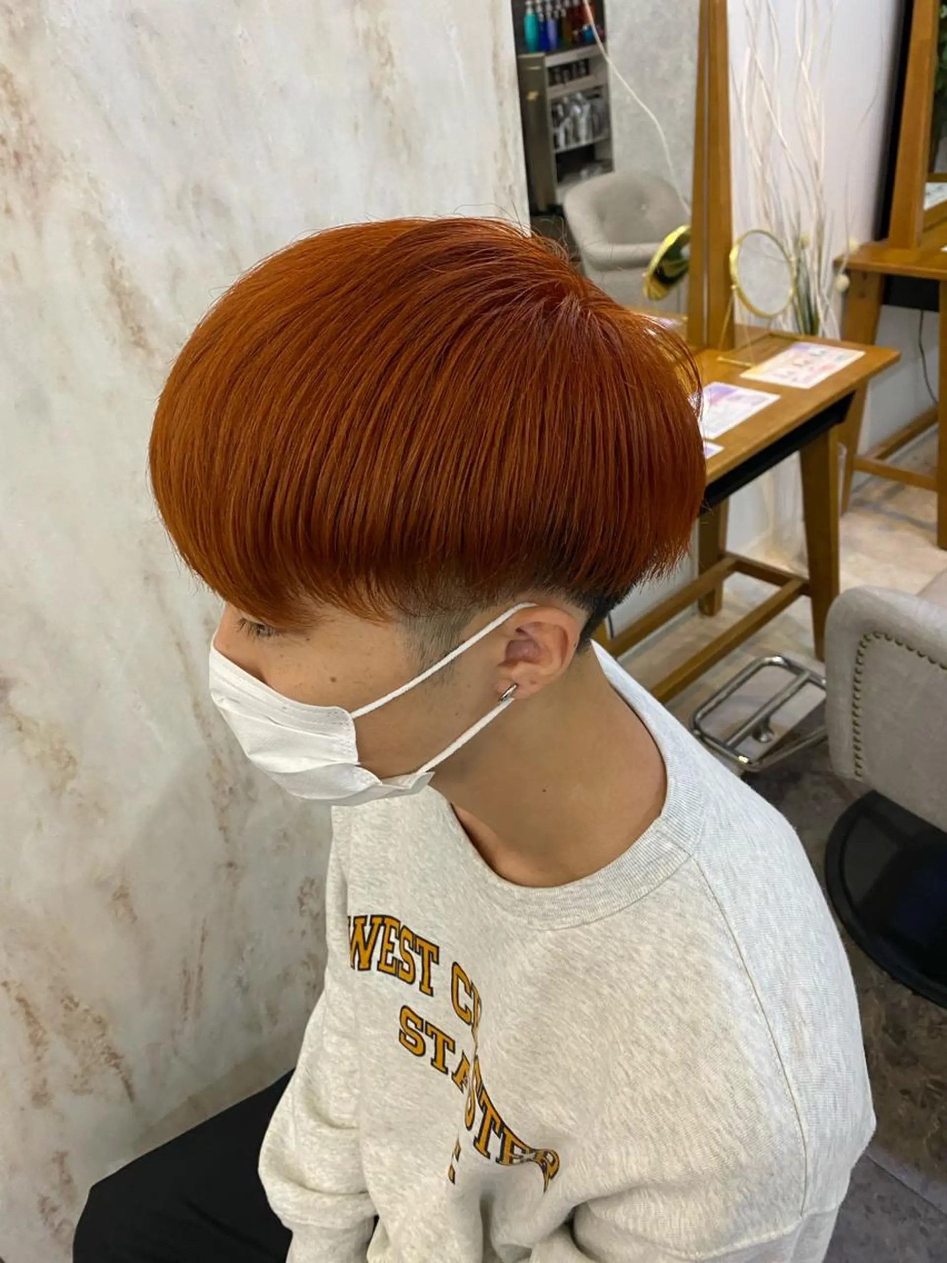 ミディアム カラー メンズ カット ヘアカラー SYUYA/パーマ/ マッシュスタイル特化のヘアスタイル