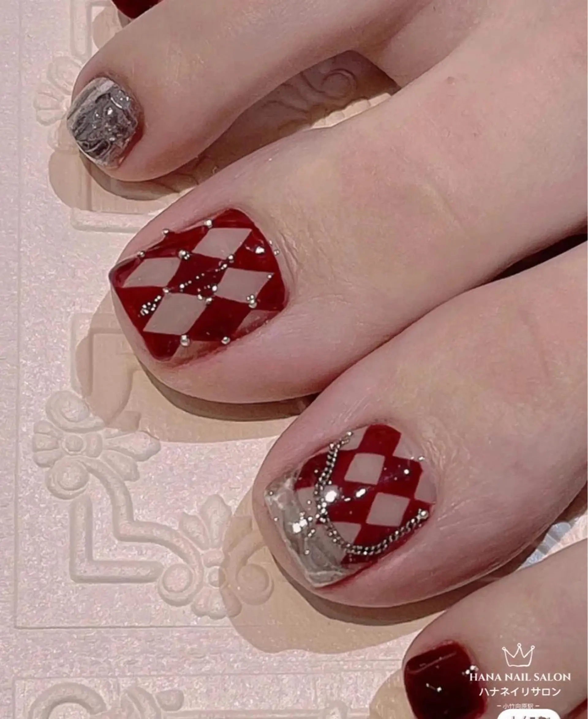 ネイル フットネイル HANA ART NAIL SALON所属・HANA ART NAIL SALONのネイルデザイン