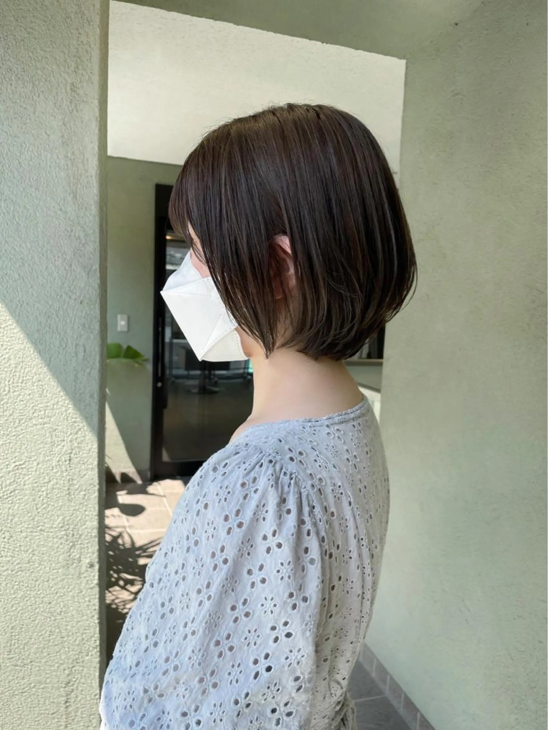 ショート カラー アッシュ アッシュグレー カット ヘアカラー トリートメント HIROKI ” stylistのヘアスタイル