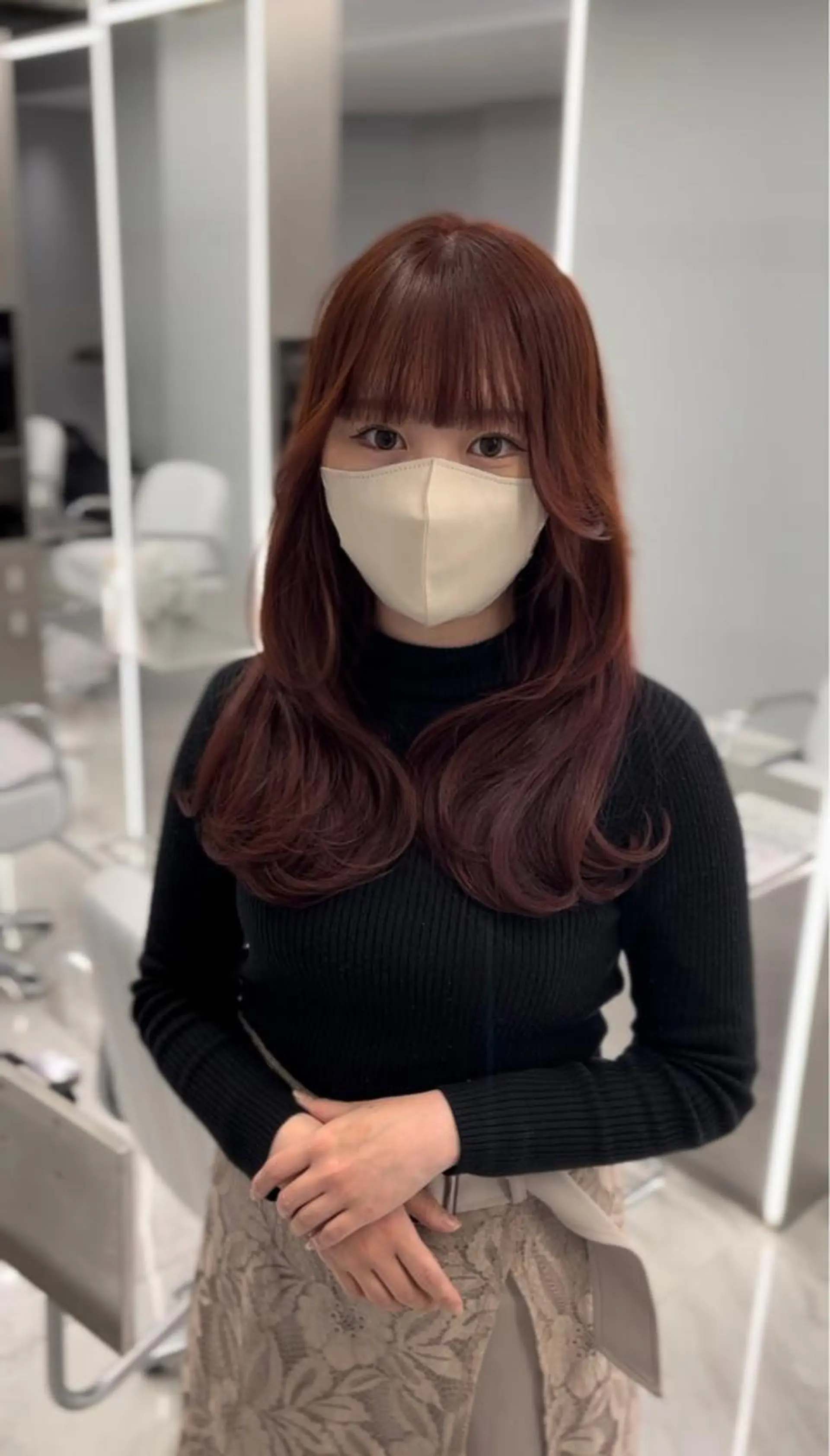 ロング カラー カット ヘアカラー トリートメント 新宿店長 🦄ブリーチYUGOのヘアスタイル