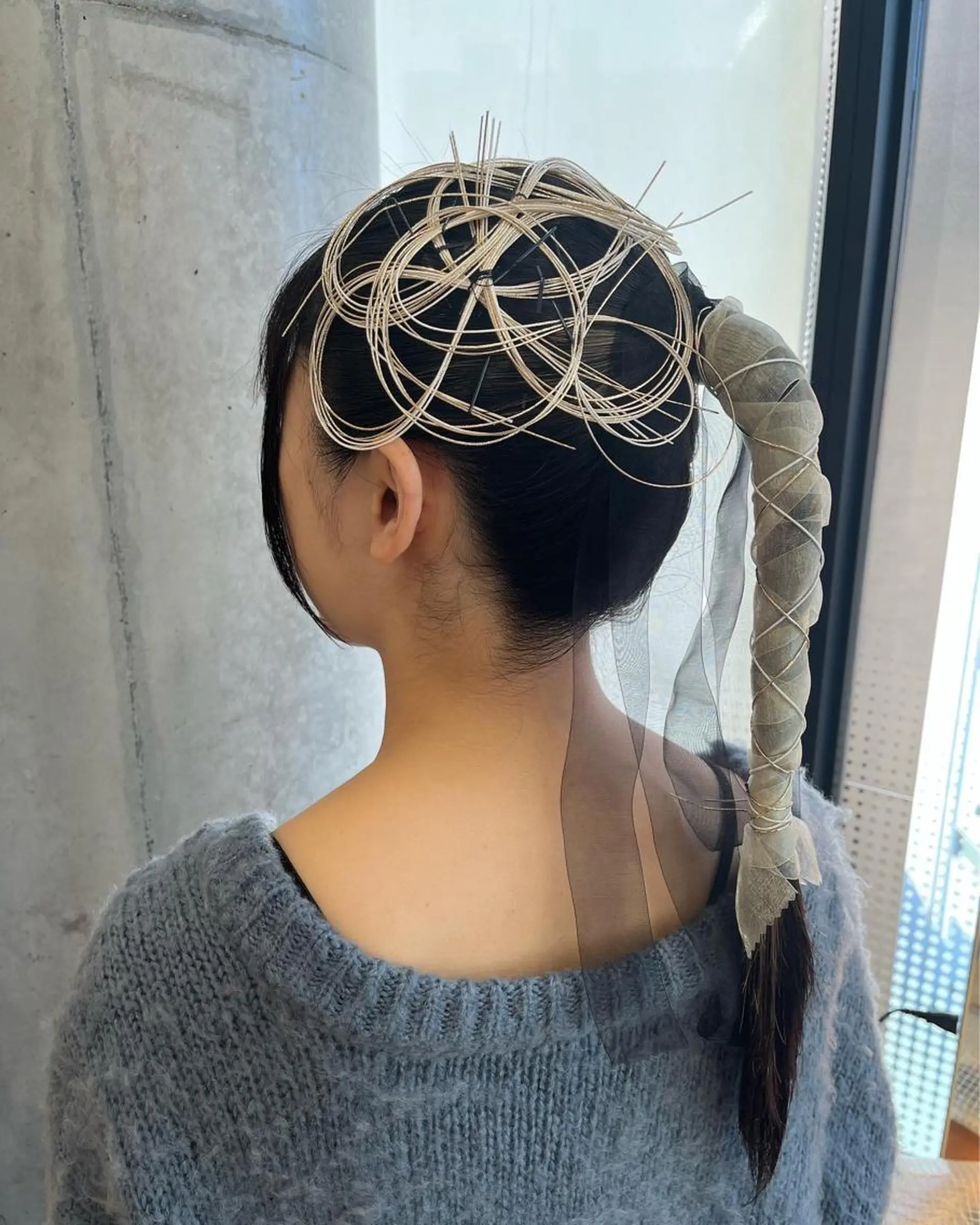 ロング ヘアアレンジ サソウ ユリエ🥥のヘアスタイル