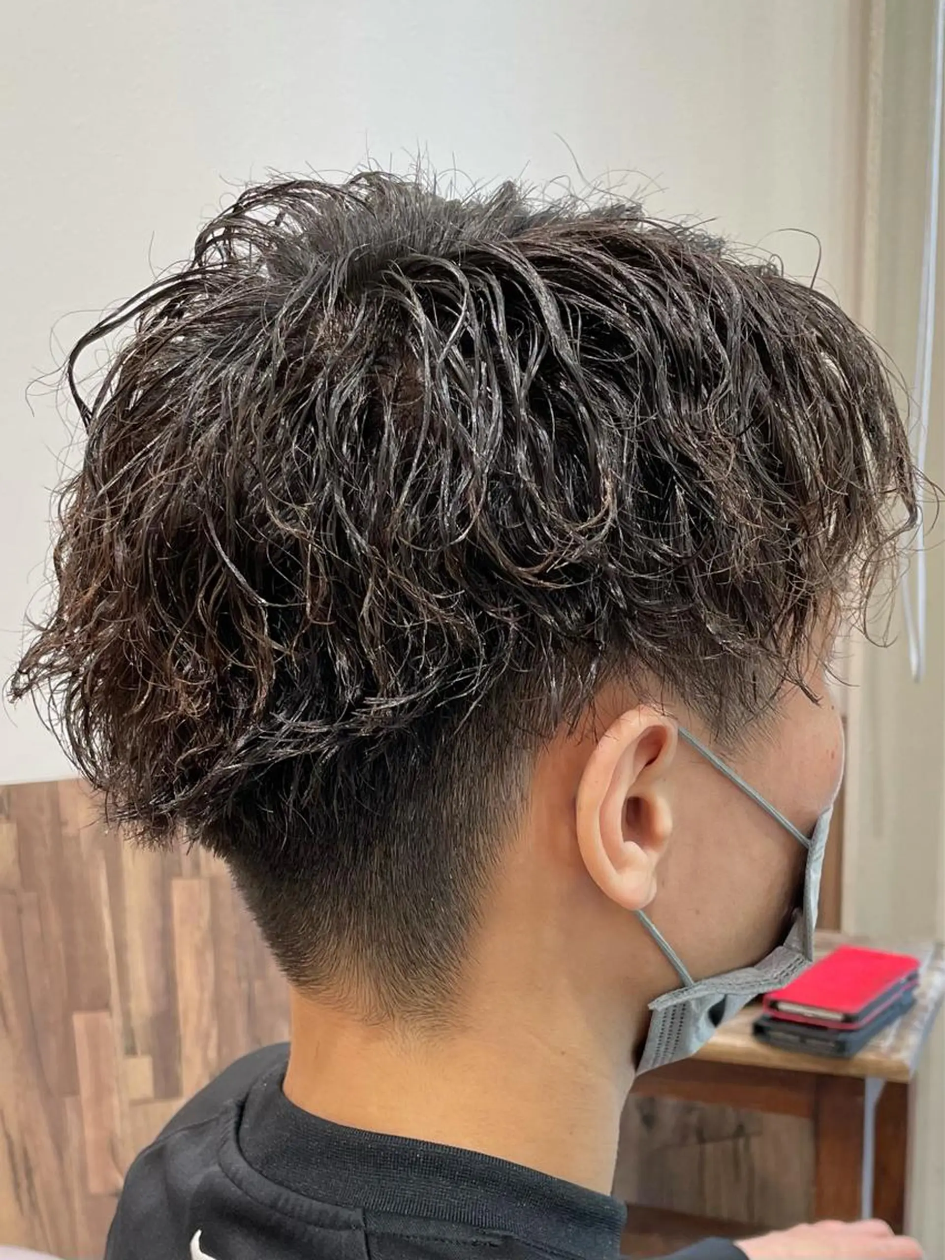 ショート パーマ メンズ 井上 武輝のヘアスタイル