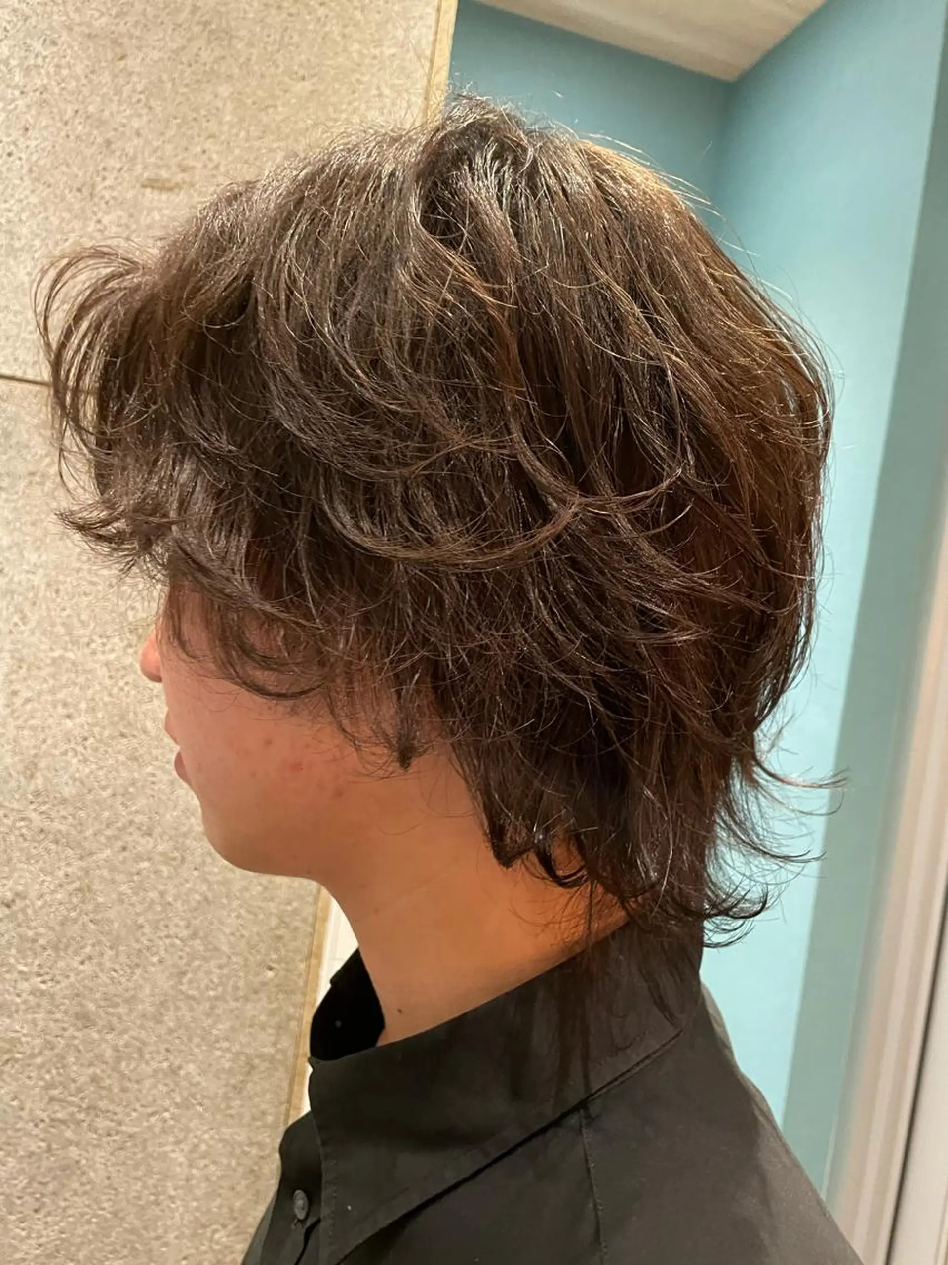 ミディアム 🌈艶カラー× メンズパーマ永埜🌈のヘアスタイル