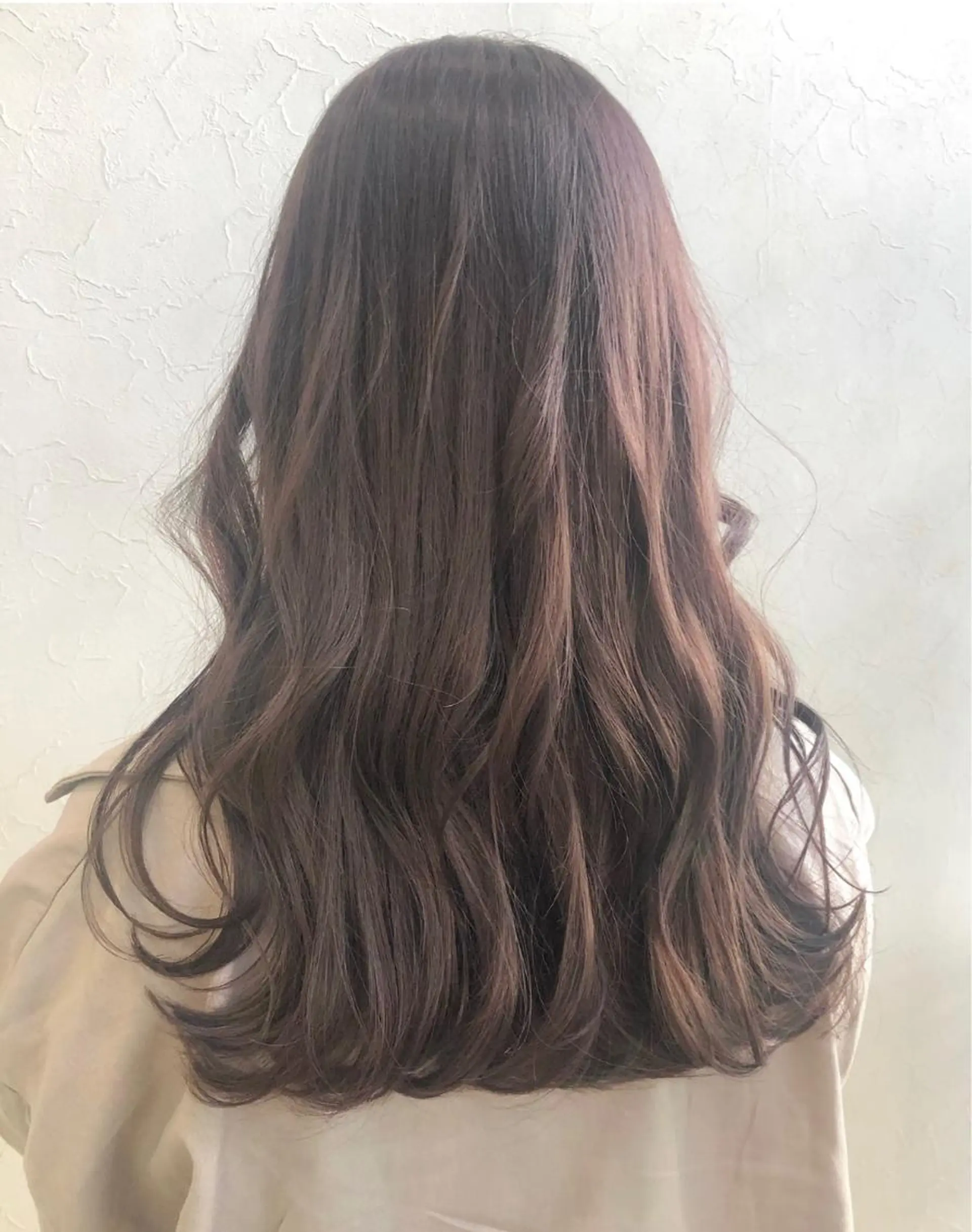 セミロング カラー nakahara madokaのヘアスタイル